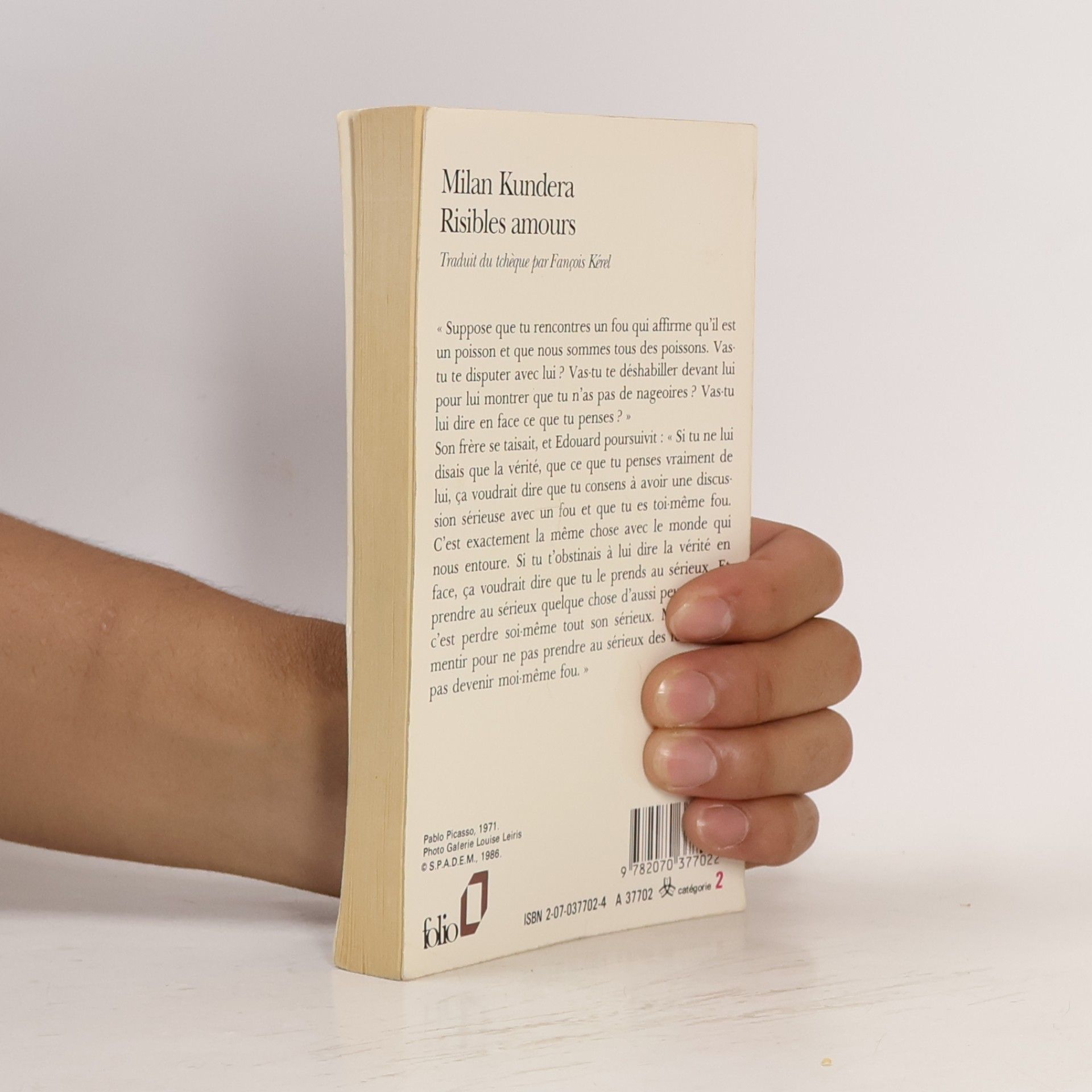 Milan Kundera Risibles amours