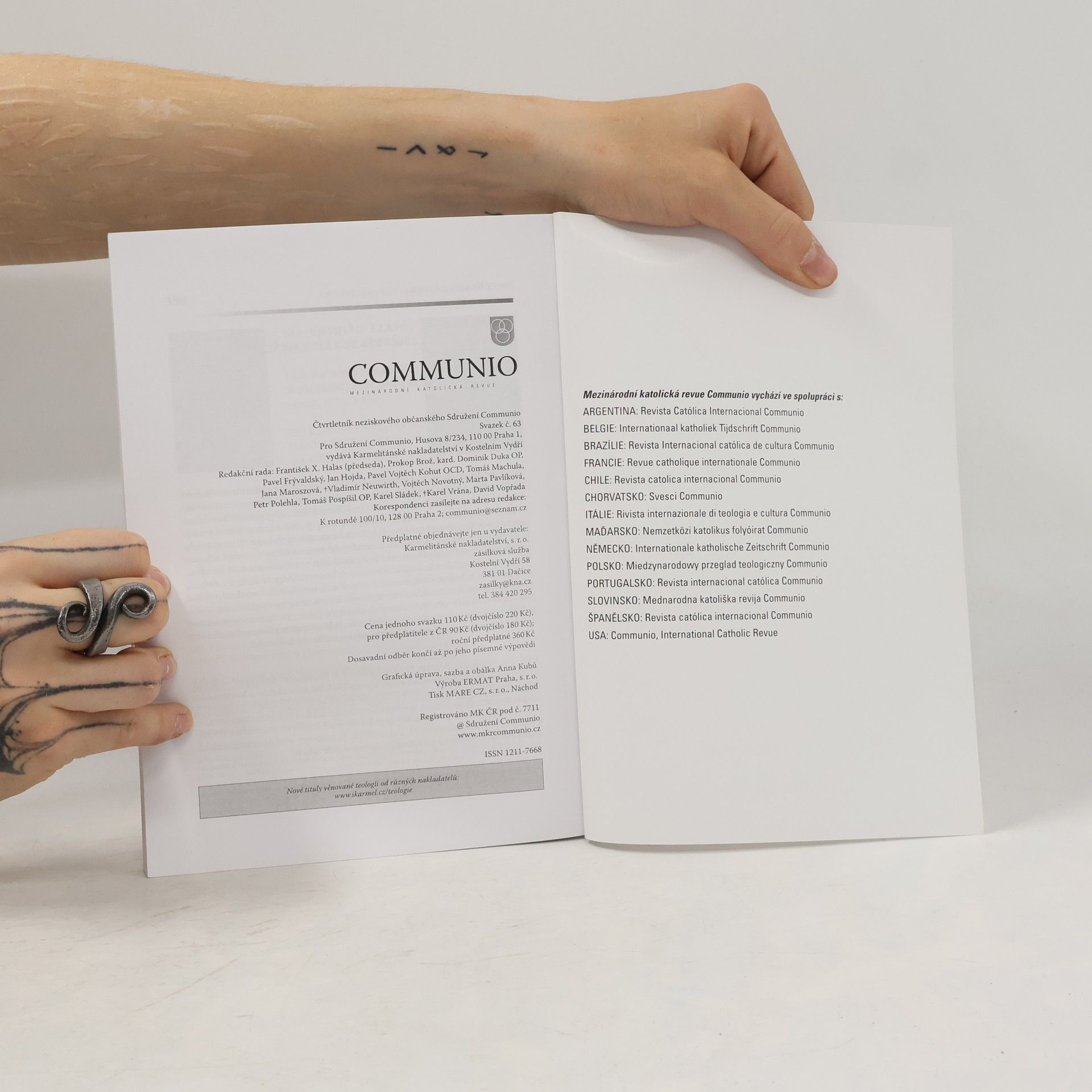 Autorenkollektiv Communio. Mezinárodní katolická revue. 2/2012