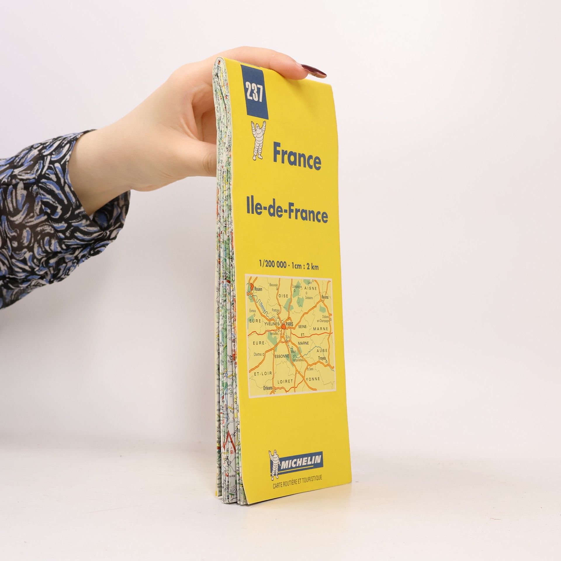 Michelin France Ile-de-France Map No. 237