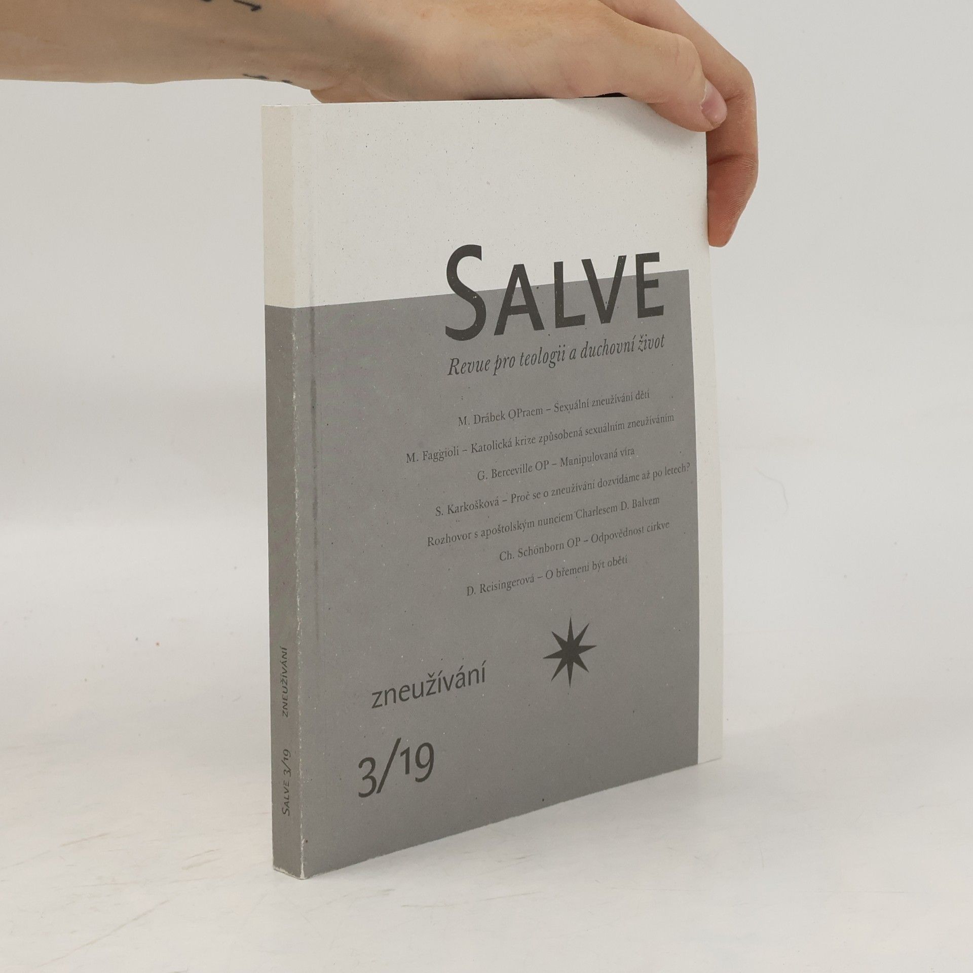 Collectif d'auteurs Salve. Revue pro teologii a duchovní život 3/2019