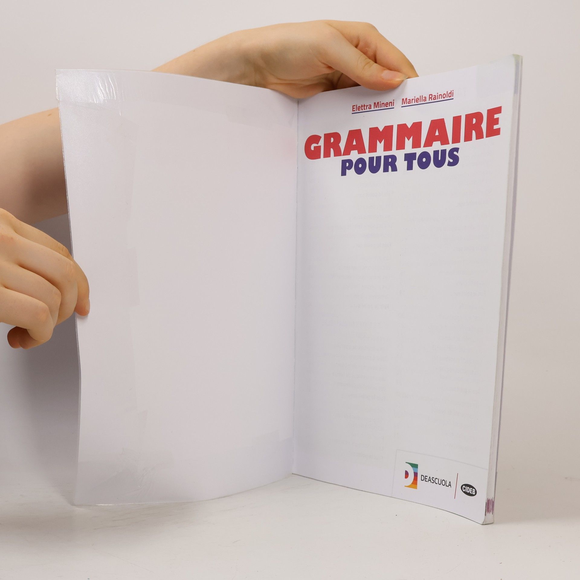 Elettra Mineni Grammaire pour tous