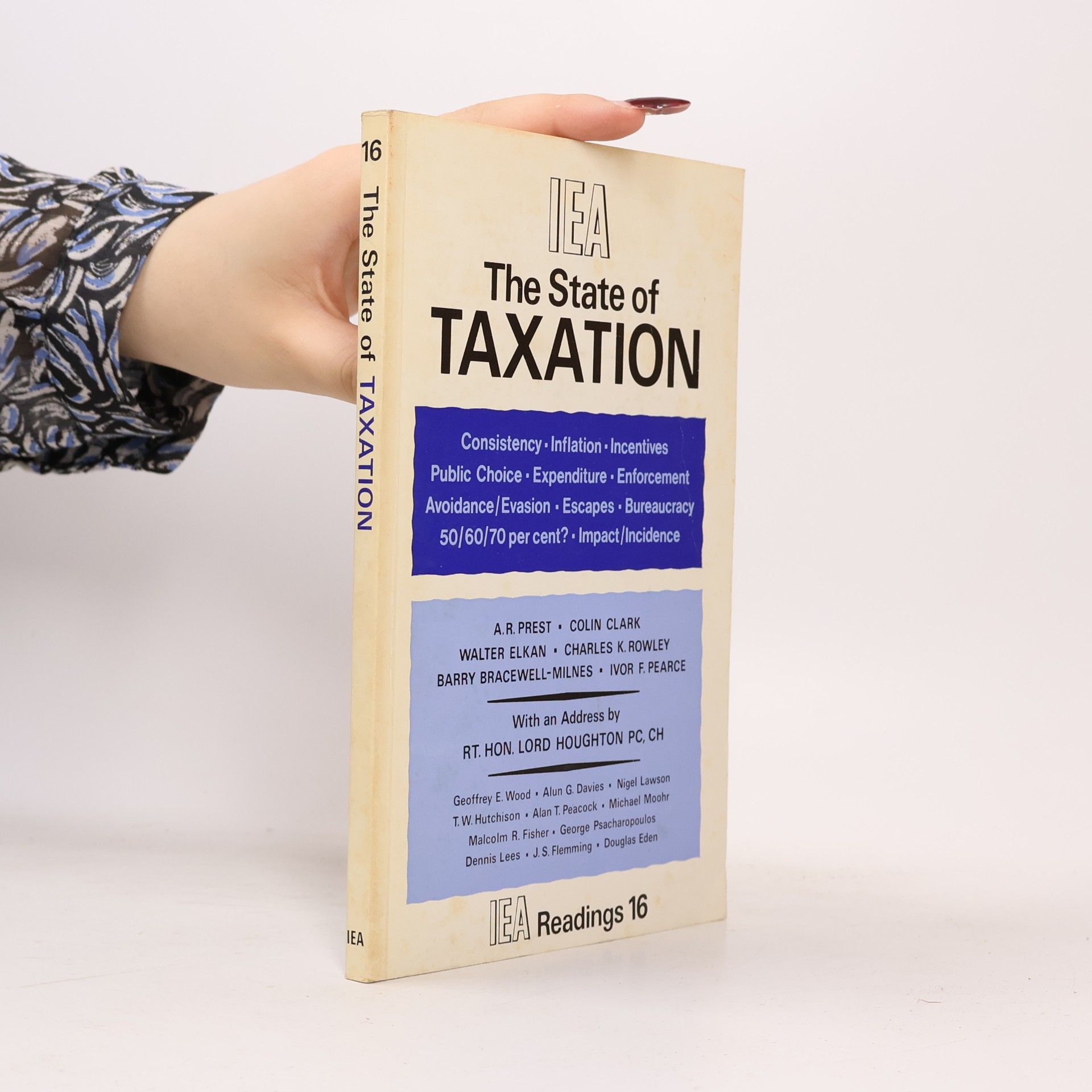 AA.VV. IEA 16. The State of Taxation