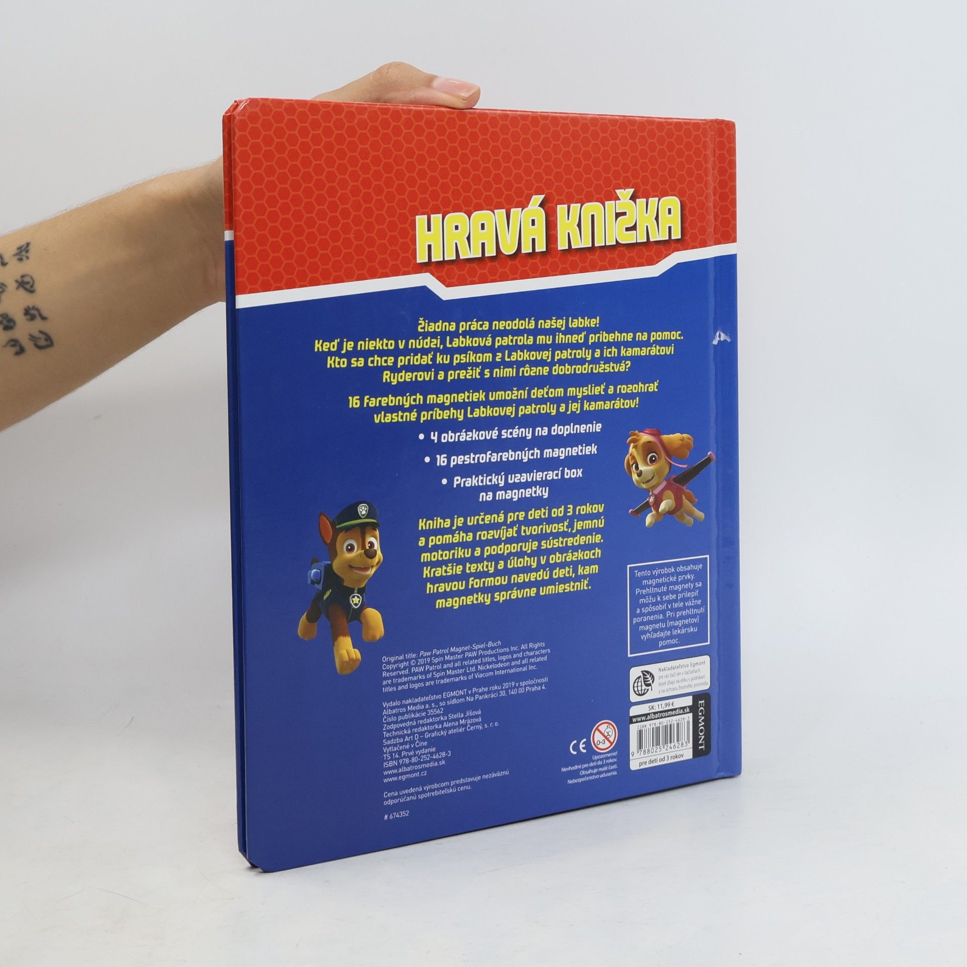 Hravá knižka labková patrola