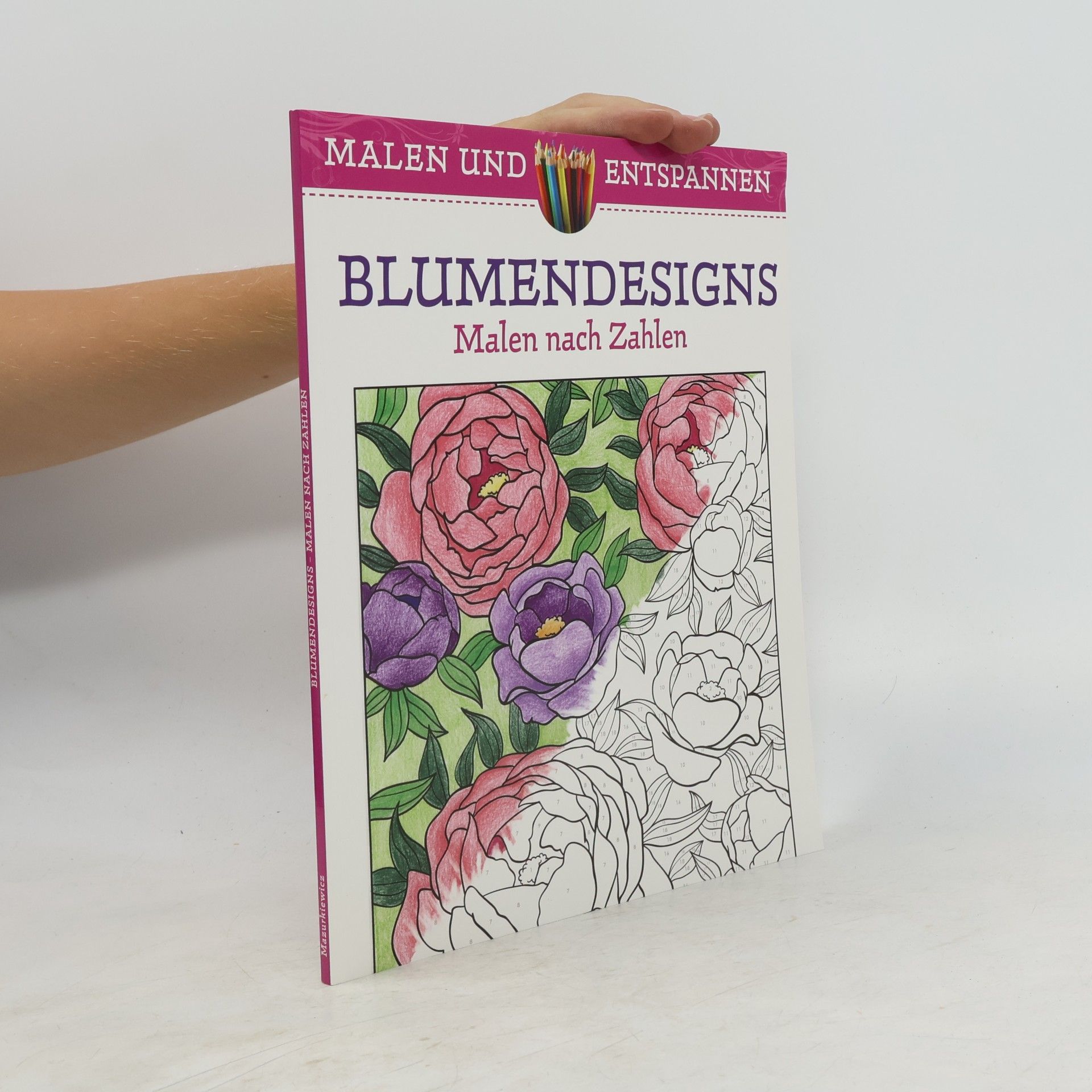 Jessica Mazurkiewicz Malen und entspannen: Blumendesigns
