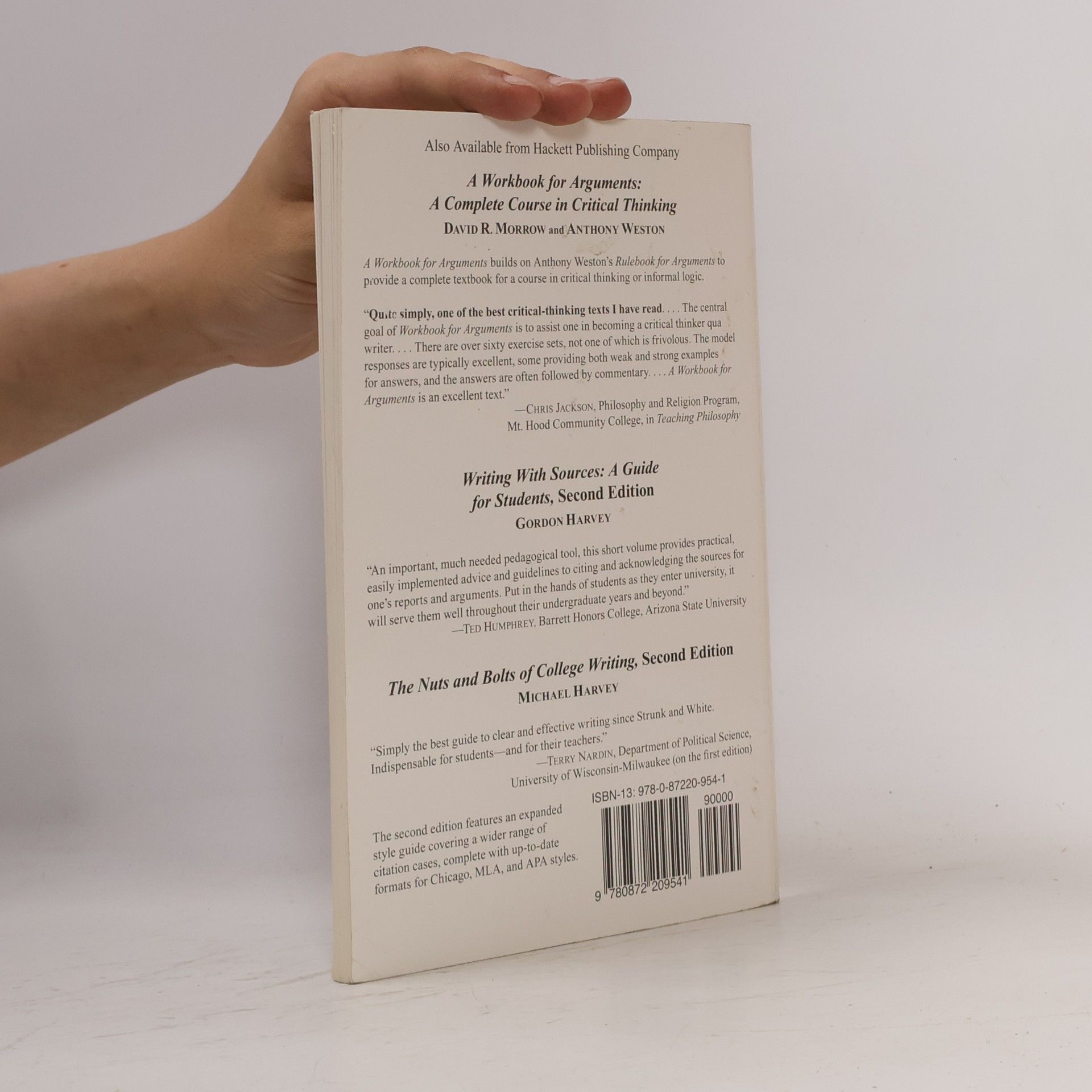 Anthony Weston A Rulebook for Arguments