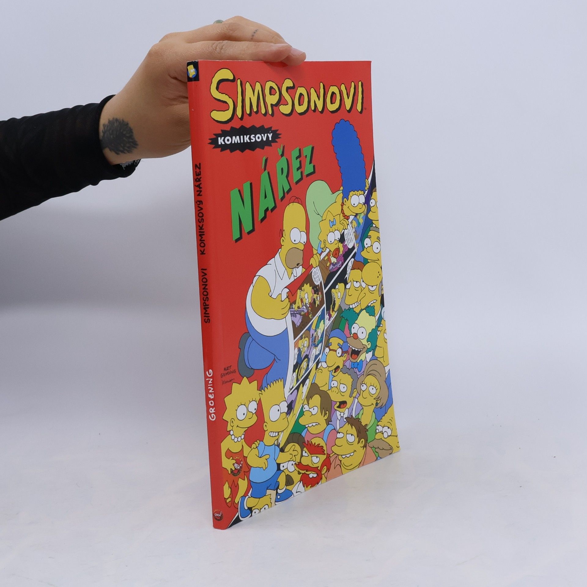 Matt Groening Simpsonovi. Komiksový nářez