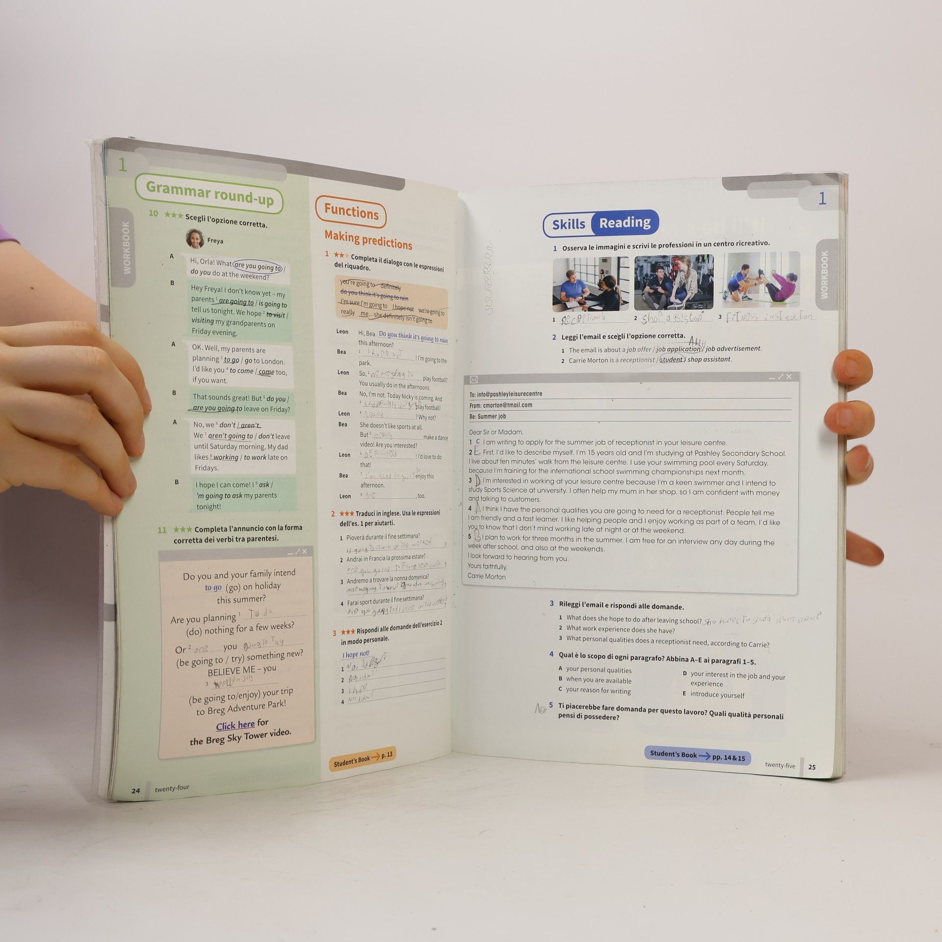 Clare Kennedy Open Up Level 3. Student's Book and Workbook