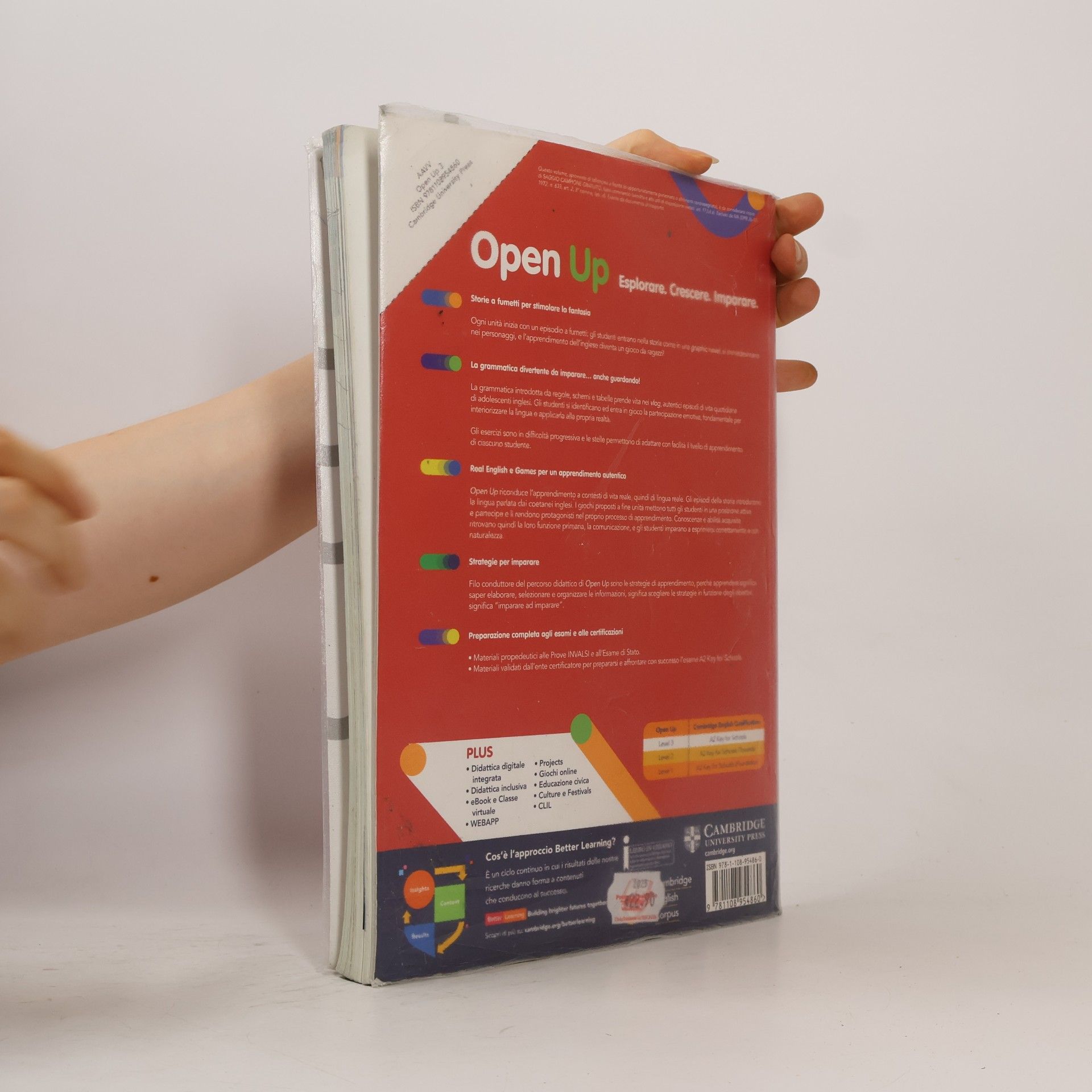 Clare Kennedy Open Up Level 3. Student's Book and Workbook