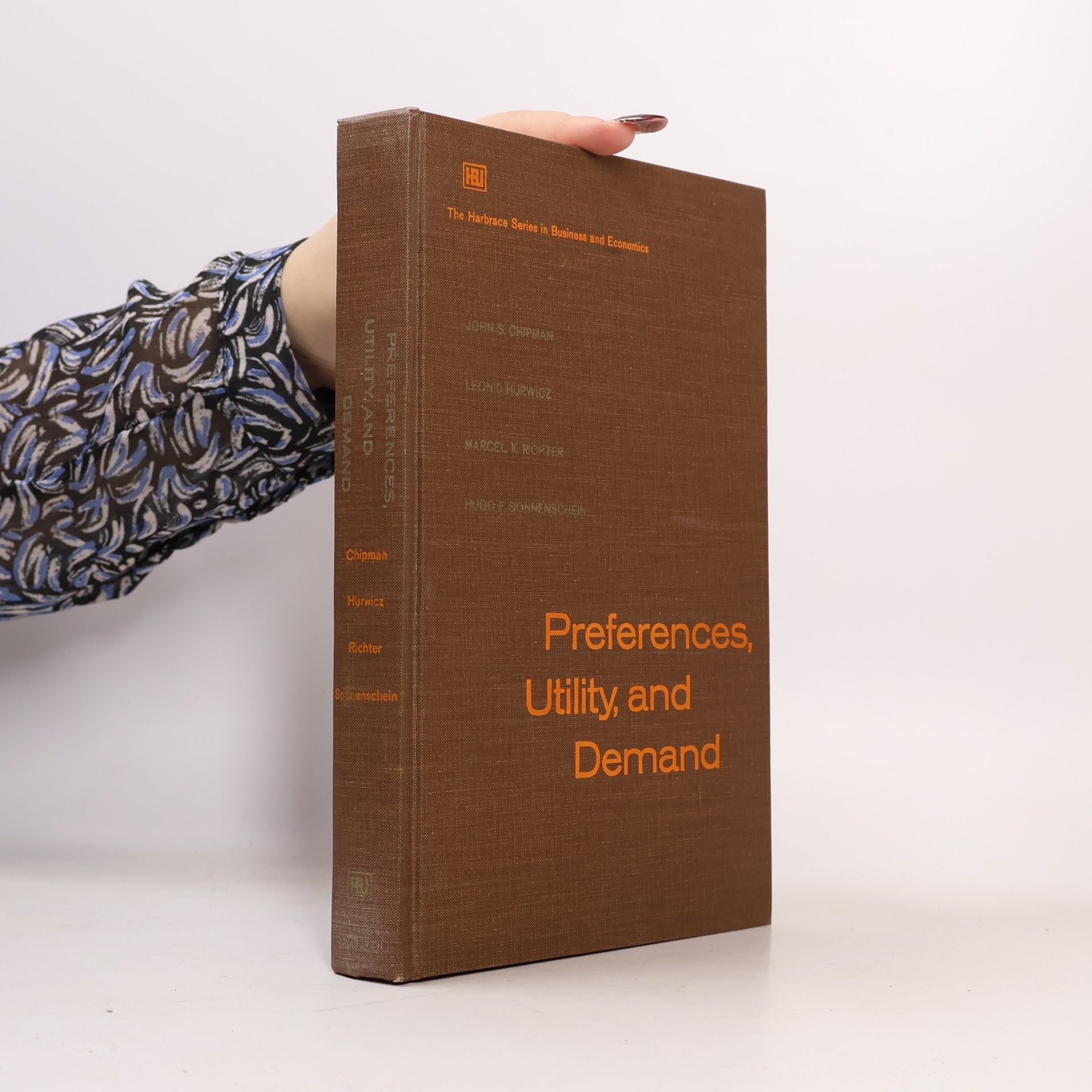 Harcourt Brace Jovanovich Preferences. Utility and Demand