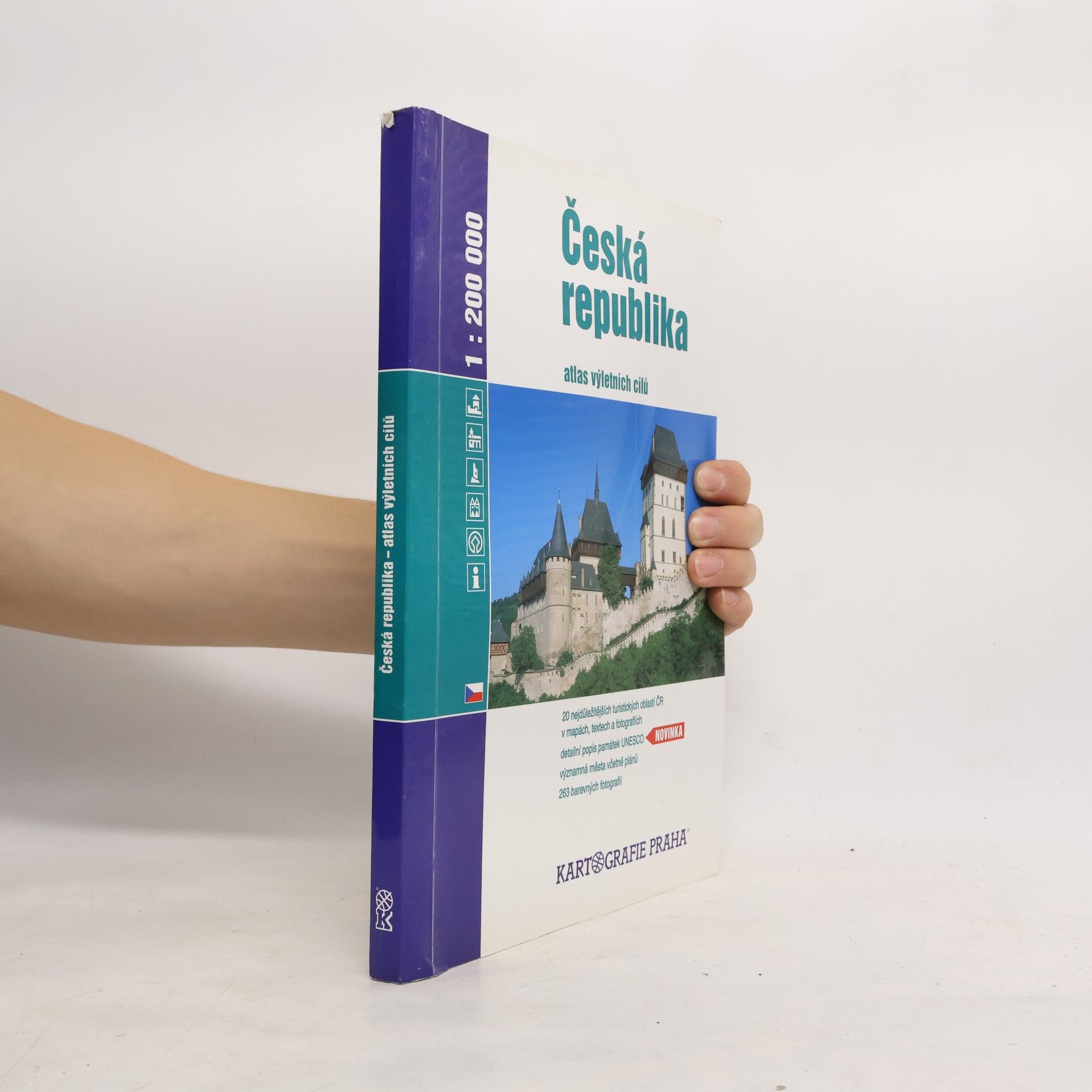 Petr Karas Česká republika atlas výletních cílů