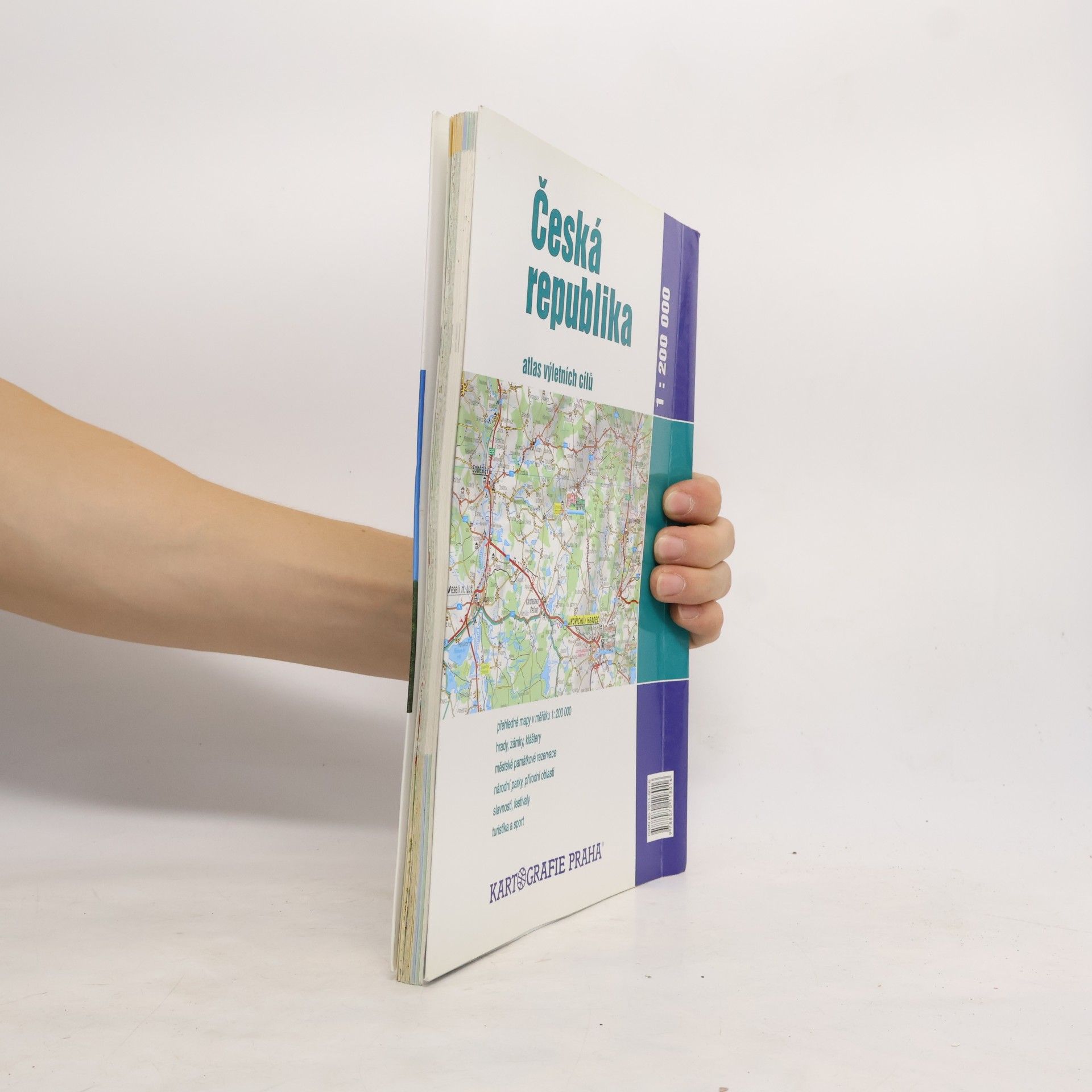 Petr Karas Česká republika atlas výletních cílů