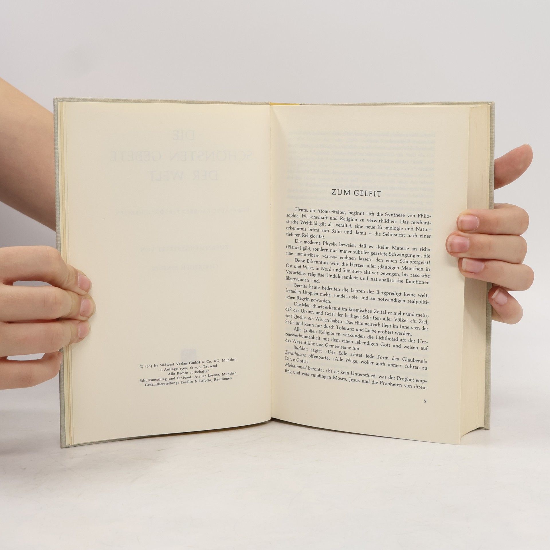 Autorenkollektiv Die Schönsten Gebete der Welt