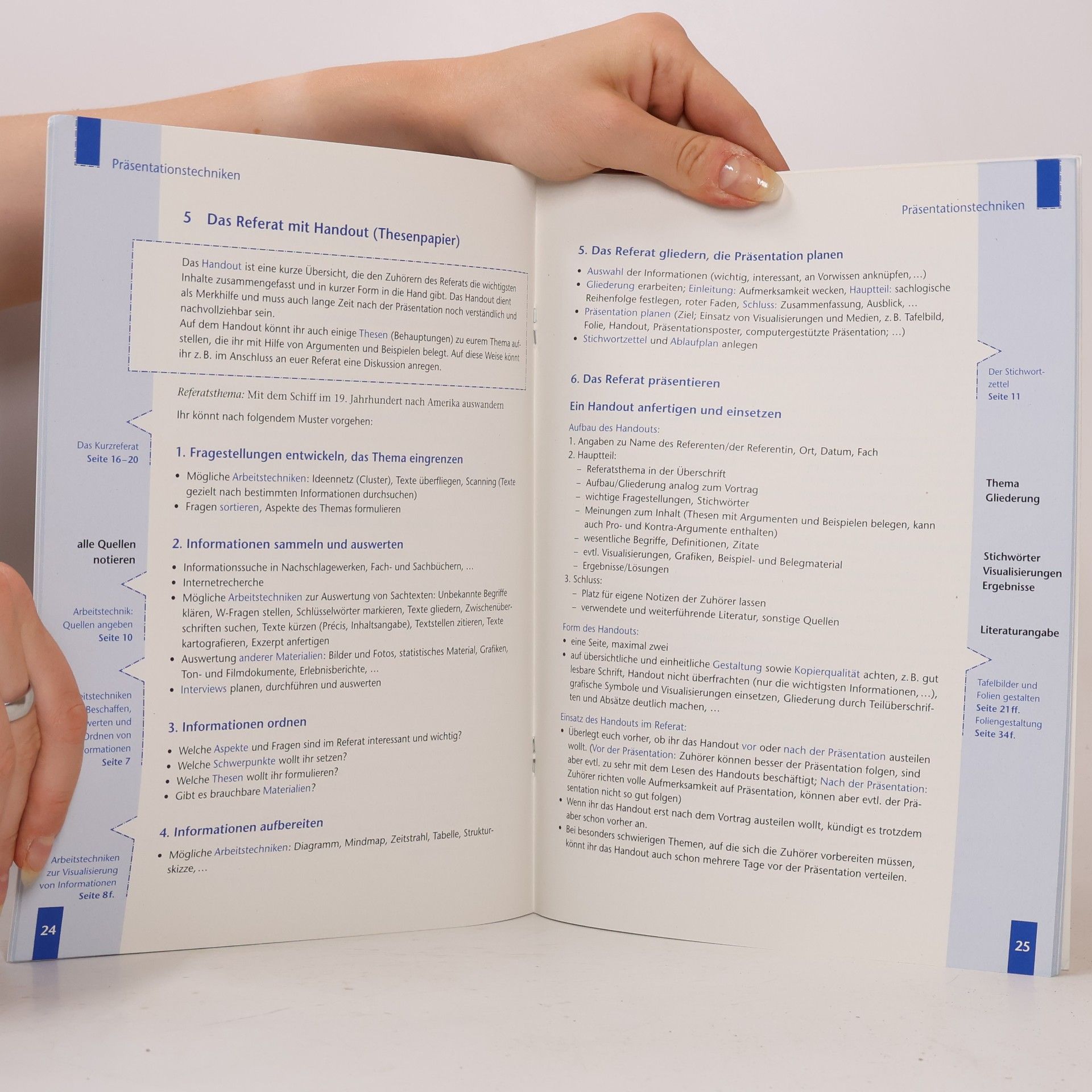 Corinna Fritzsch Deutsch.Werk, Grundwissen Präsentationstechniken