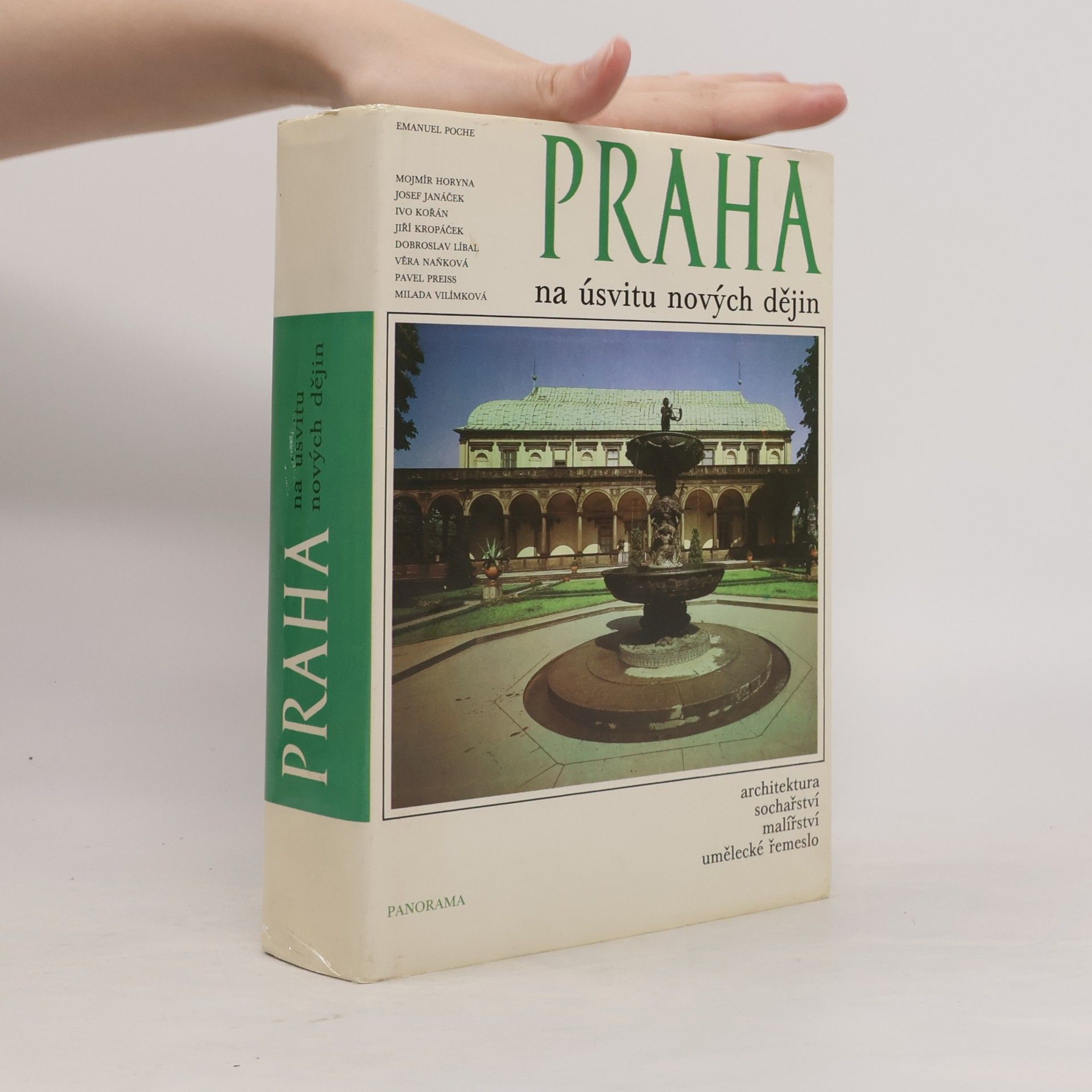 Emanuel Poche Praha na úsvitu nových dějin