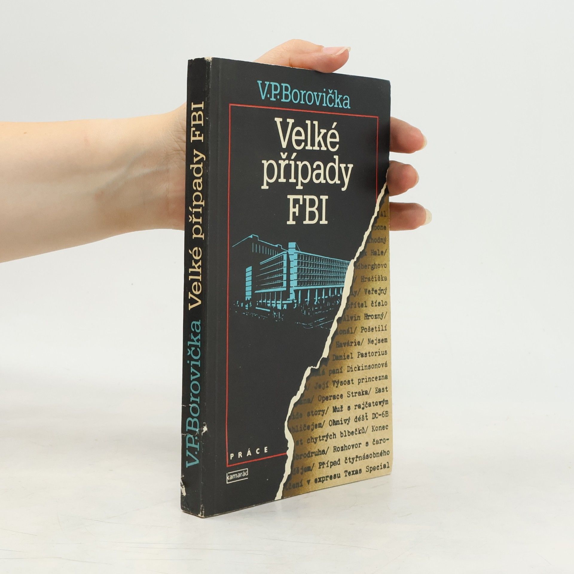 Václav Pavel Borovička Velké případy FBI