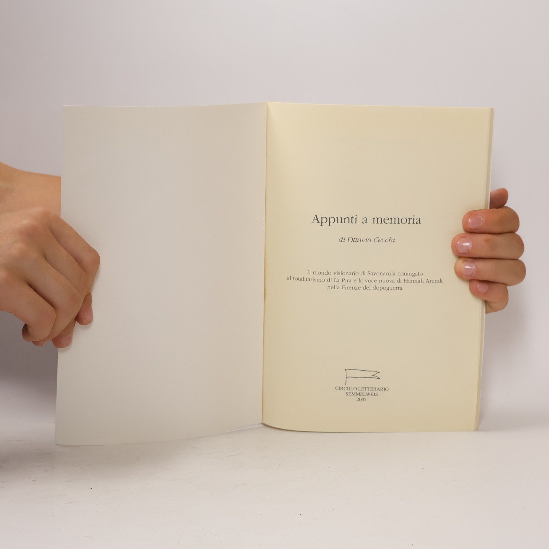 Ottavio Cecchi Appunti a memoria