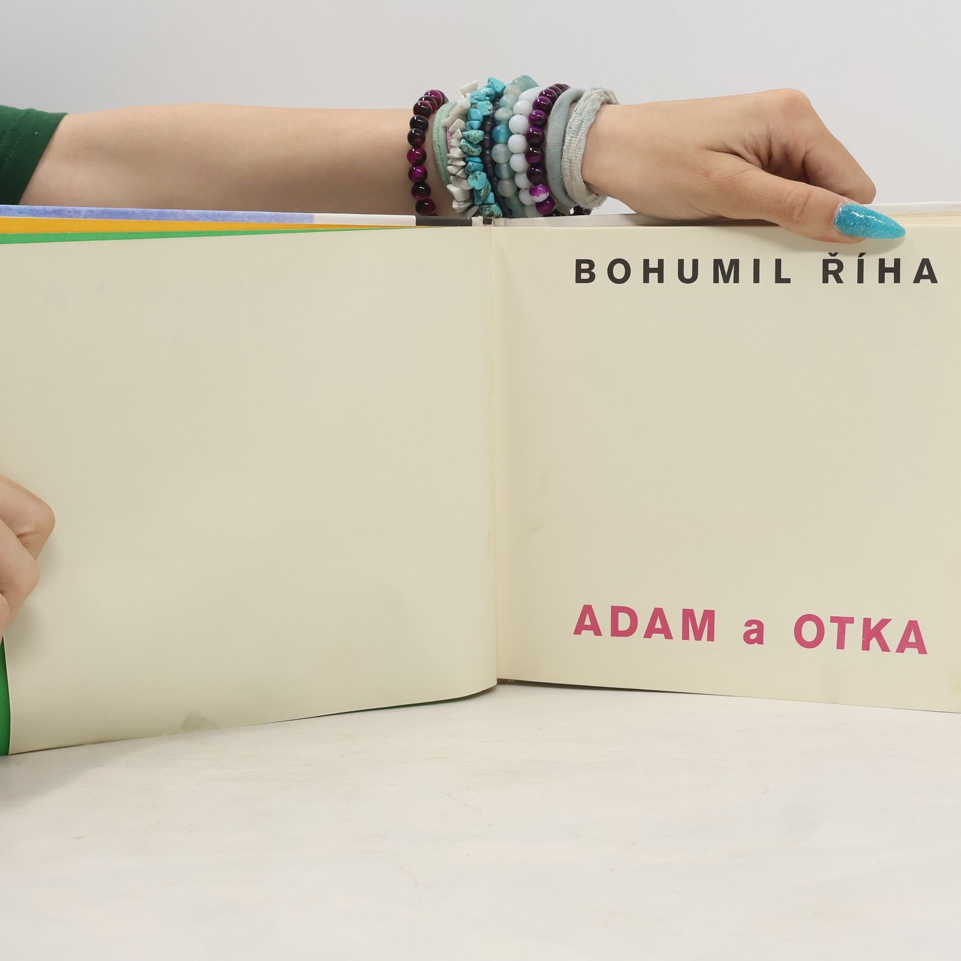 Bohumil Říha Adam a Otka