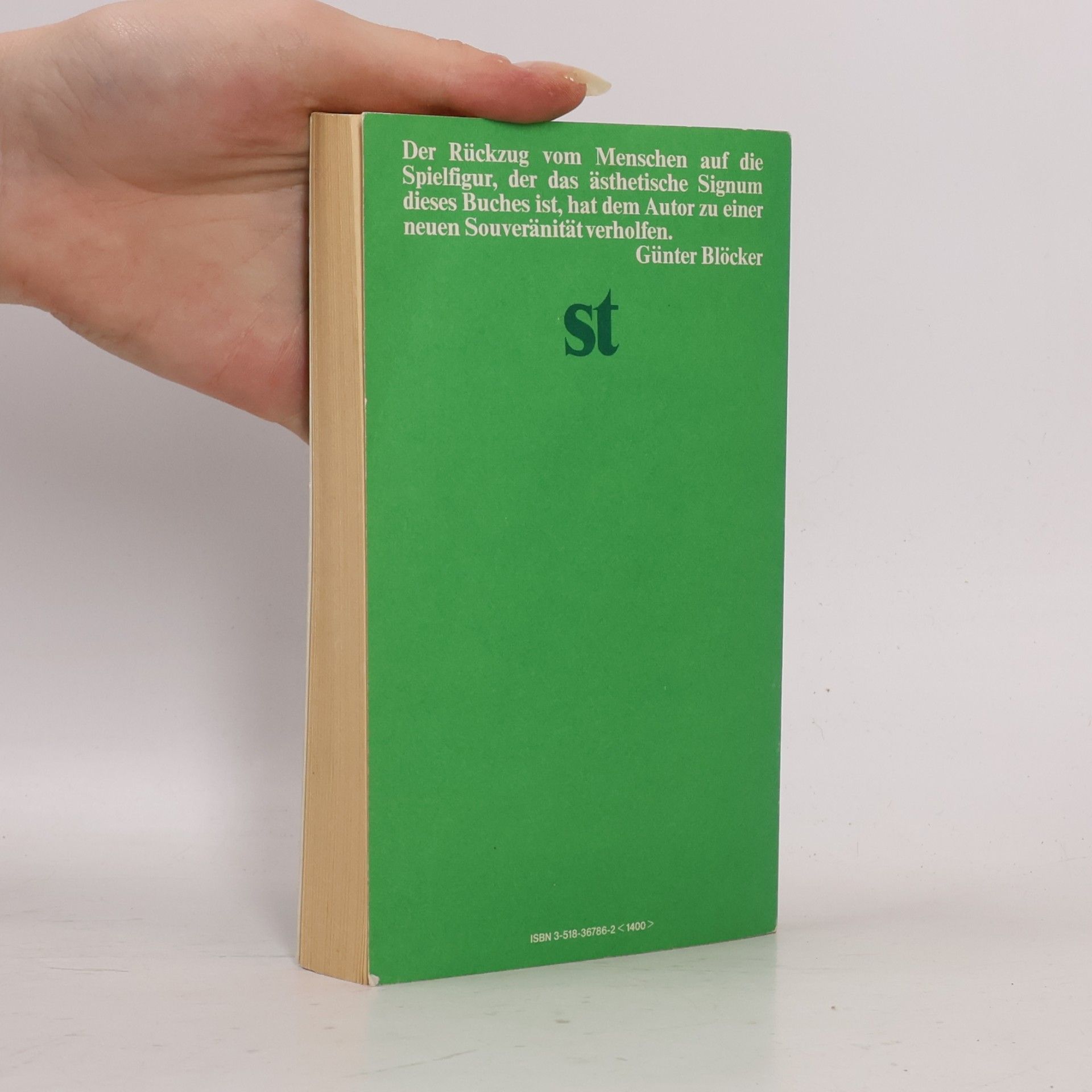 Max Frisch Mein Name sei Gantenbein