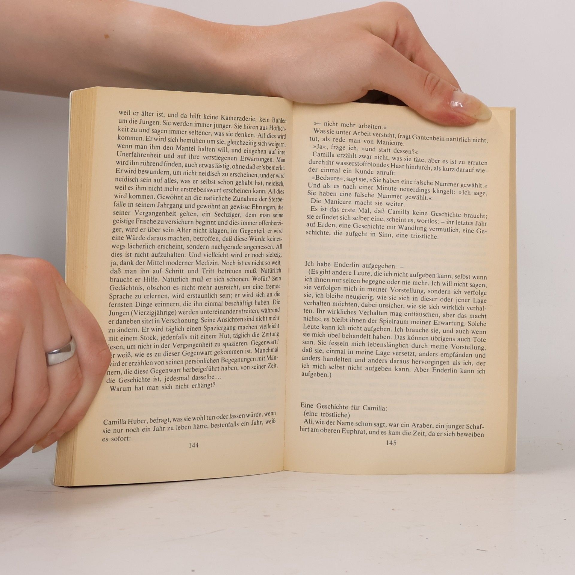 Max Frisch Mein Name sei Gantenbein