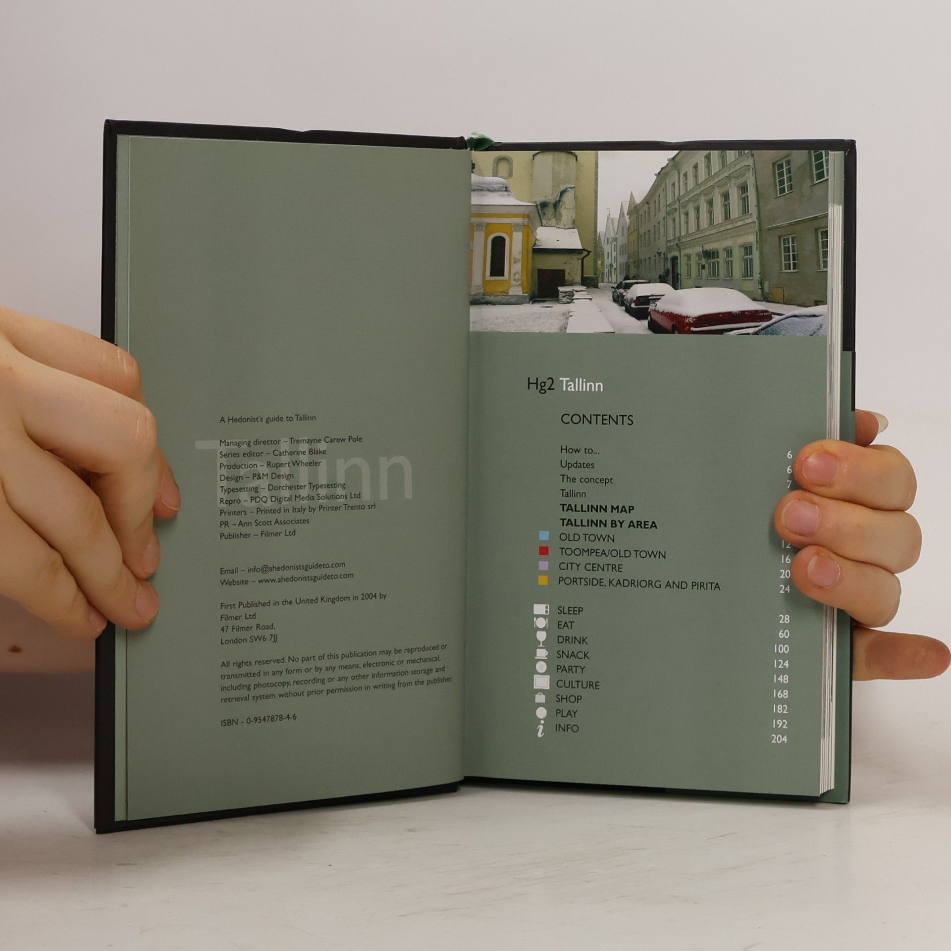 Laurence Shorter Hg2: Hedonist's Guide to Tallinn - 1st Edition