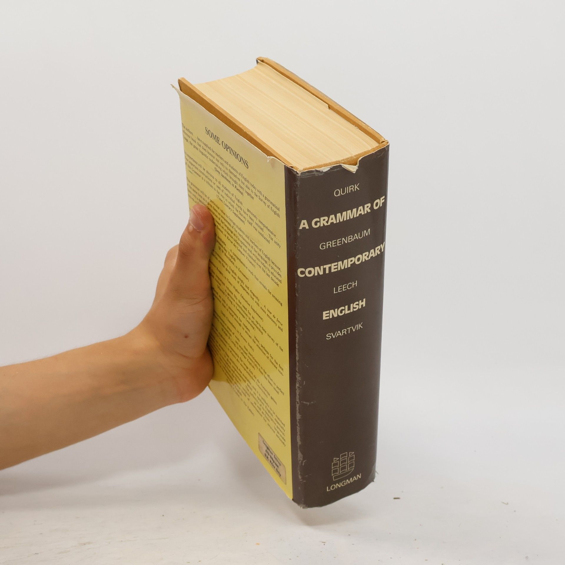 Randolph Quirk A grammar of contemporary english