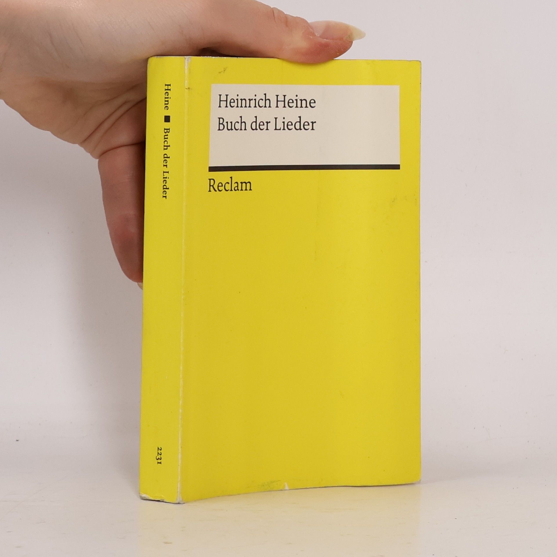 Heinrich Heine Buch der Lieder