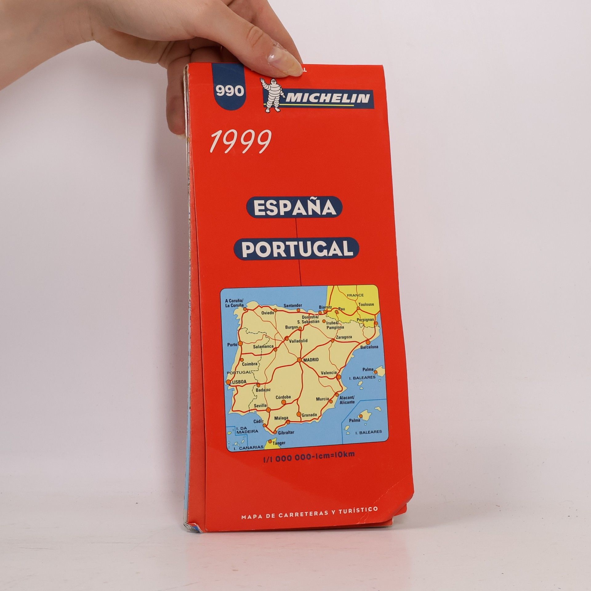 Autorenkollektiv Michelin Map Spain & Portugal - 1999