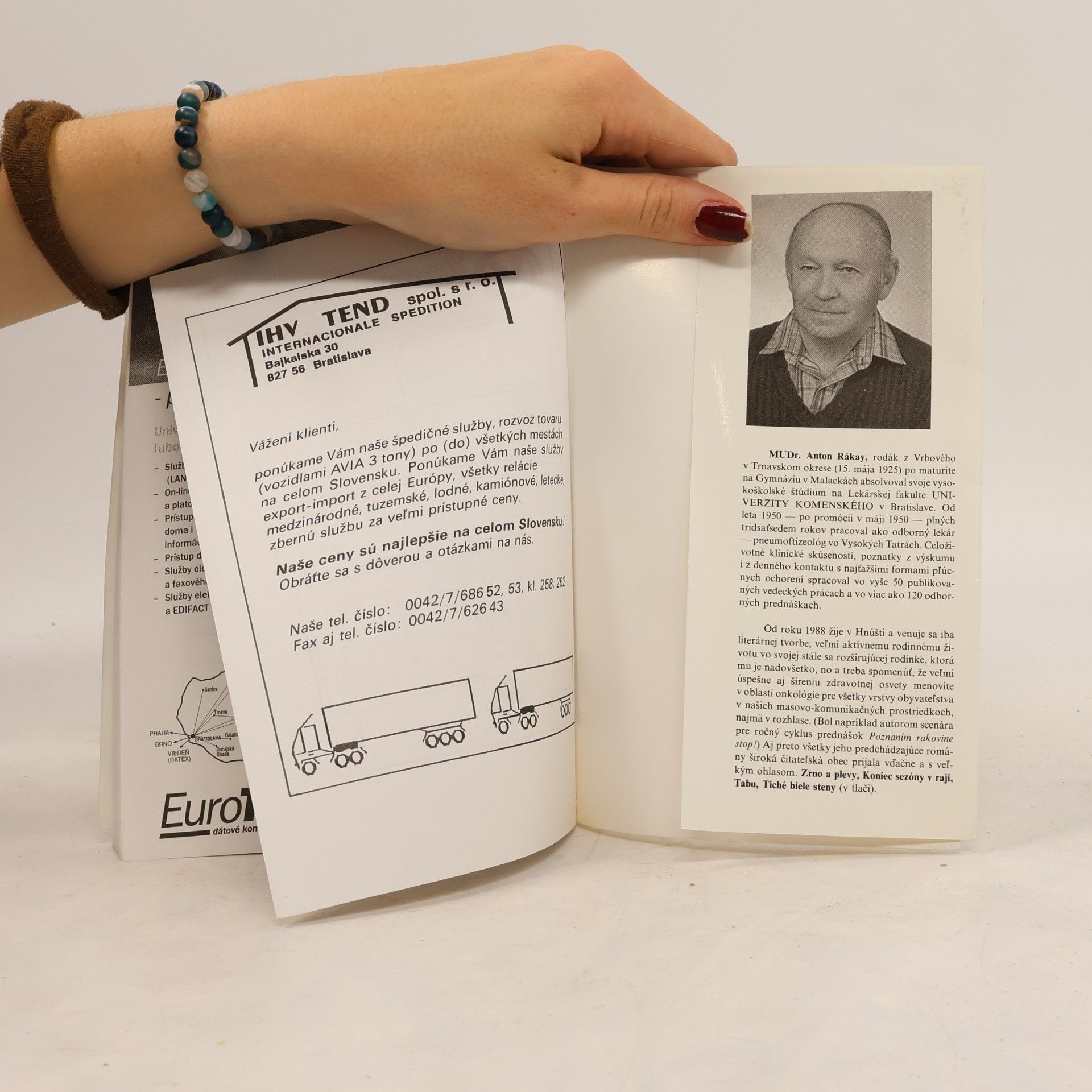Anton Rákay Dvojitá stredová čiara