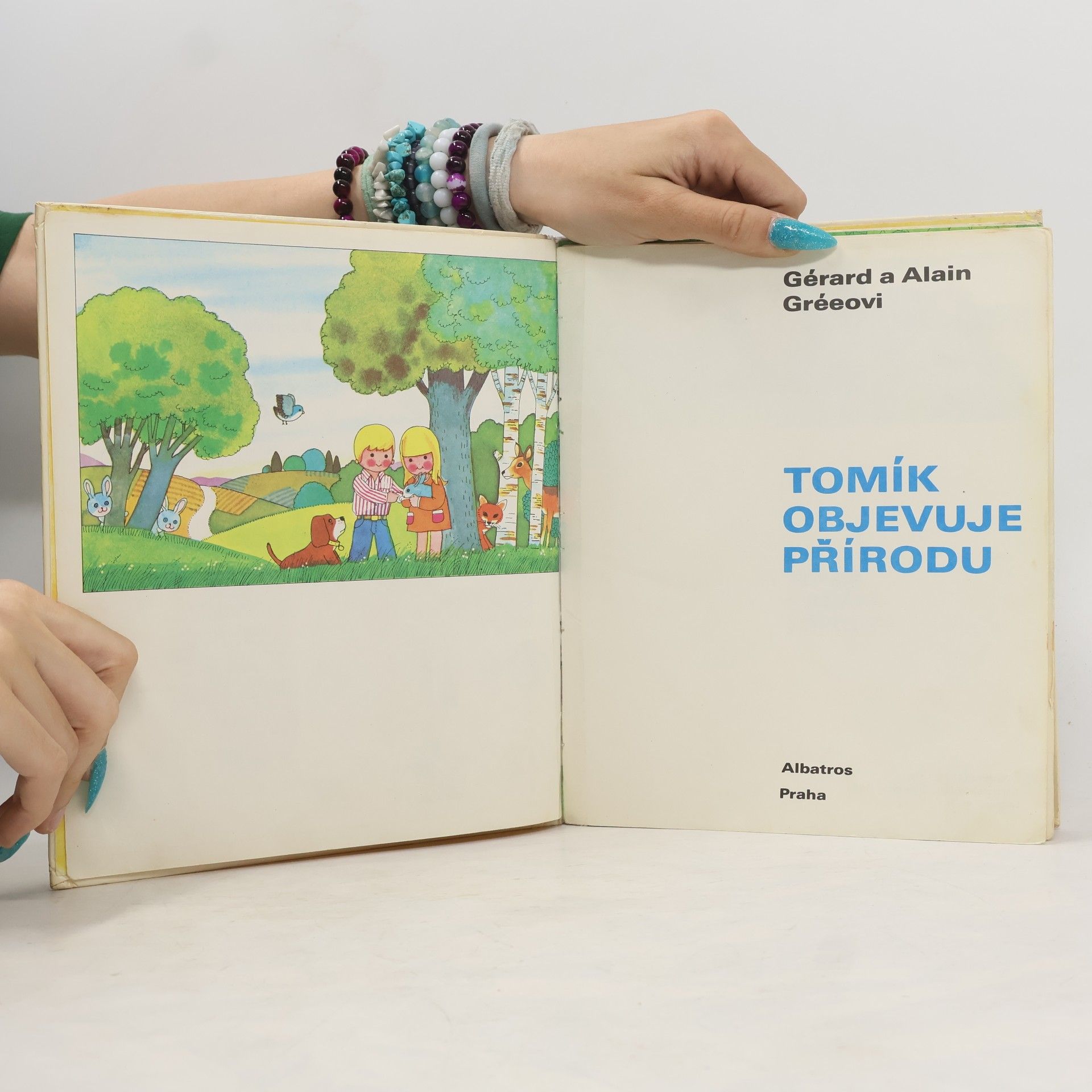 Alain Grée Tomík objevuje přírodu