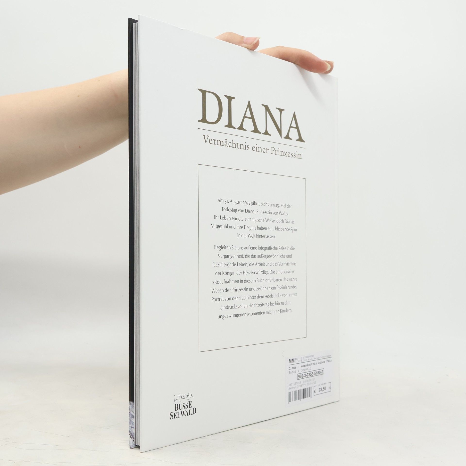 Wiebke Krabbe Diana - Vermächtnis einer Prinzessin