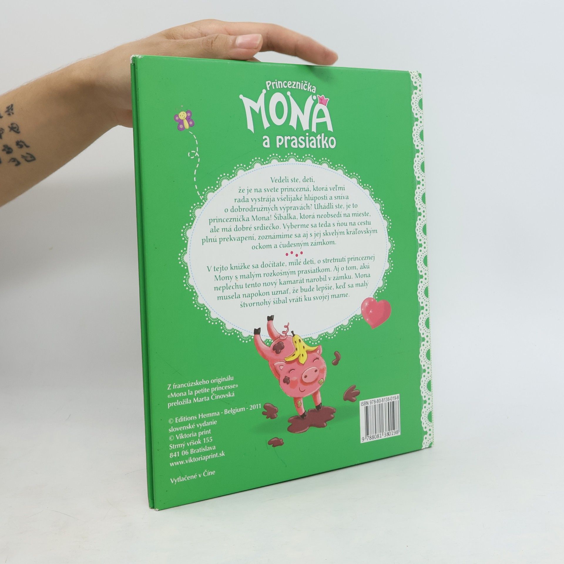Laetitia Etienne Princeznička Mona a prasiatko