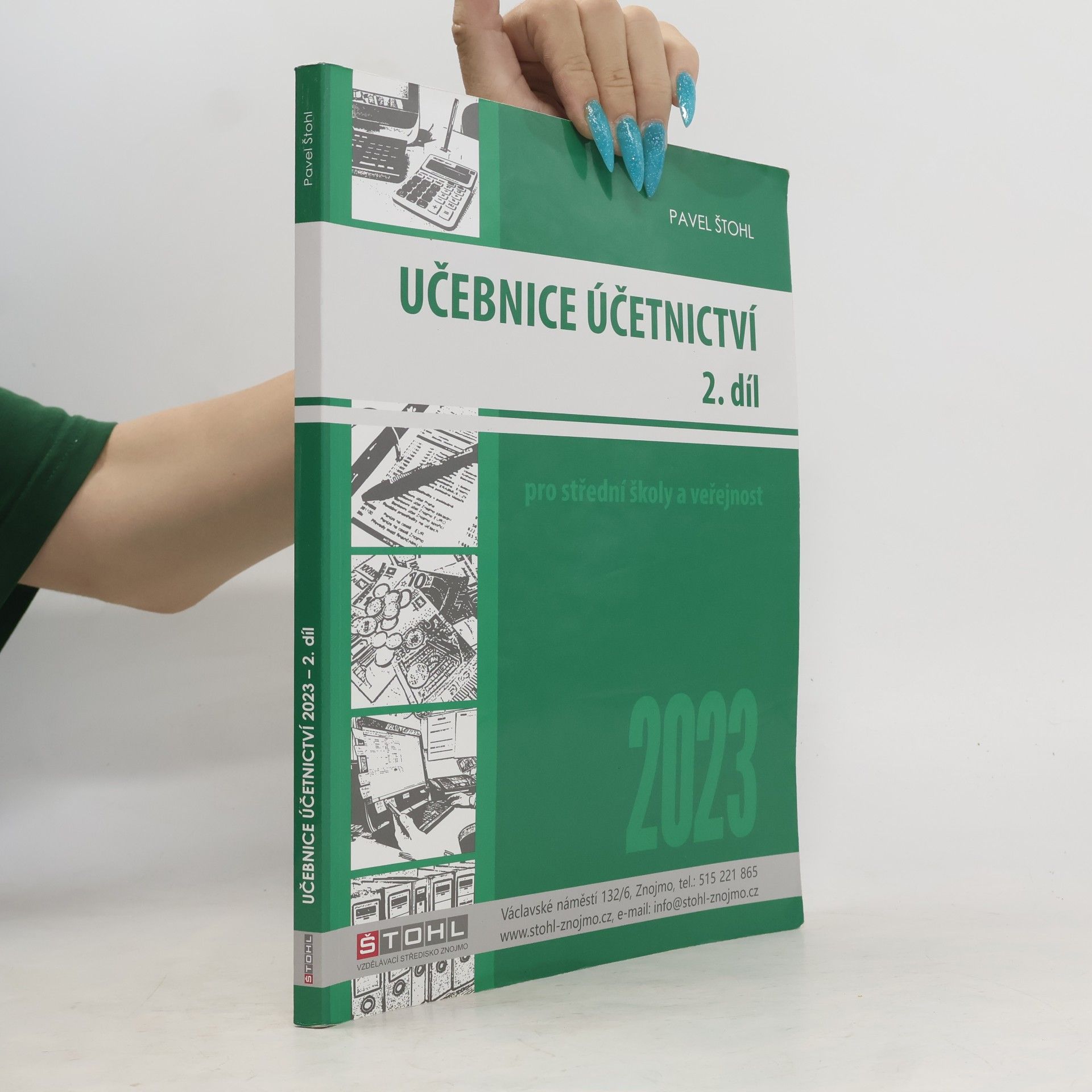 Pavel Štohl Učebnice Účetnictví II. díl 2023