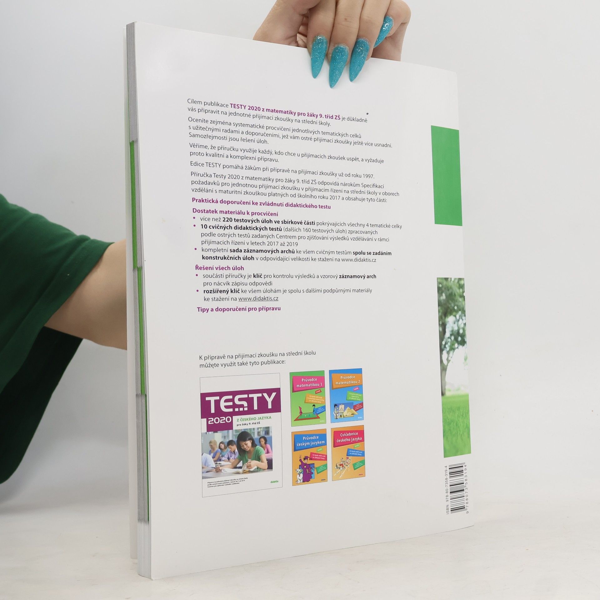 Hana Hedbávná Testy 2020 pro žáky 9. tříd ZŠ z matematiky
