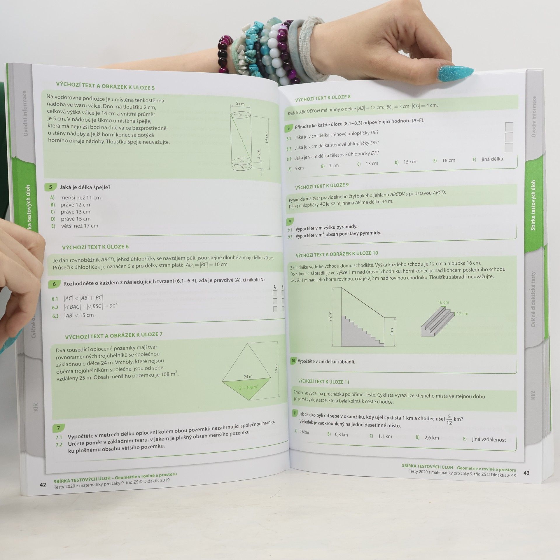 Hana Hedbávná Testy 2020 pro žáky 9. tříd ZŠ z matematiky