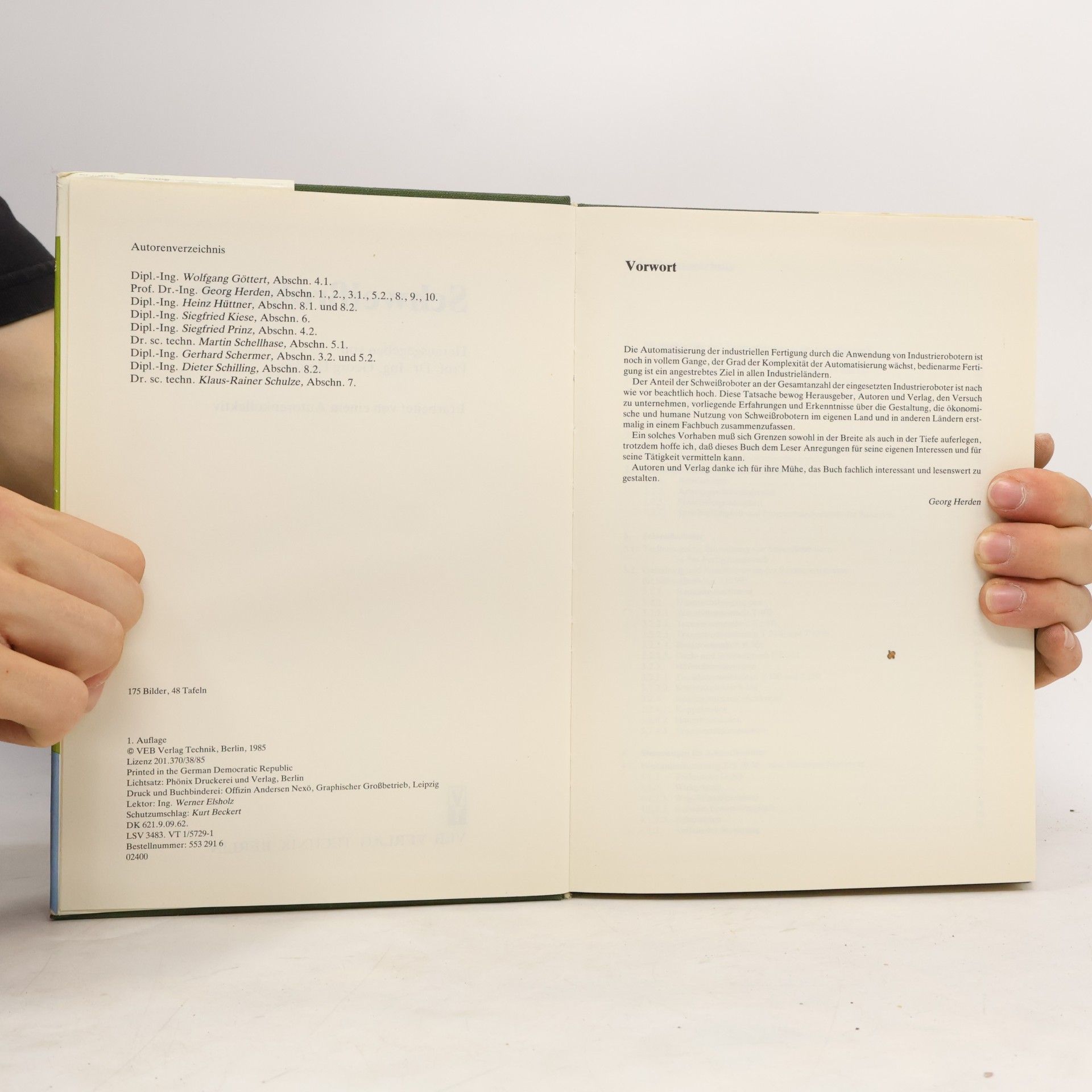 Autorenkollektiv Schweißroboter