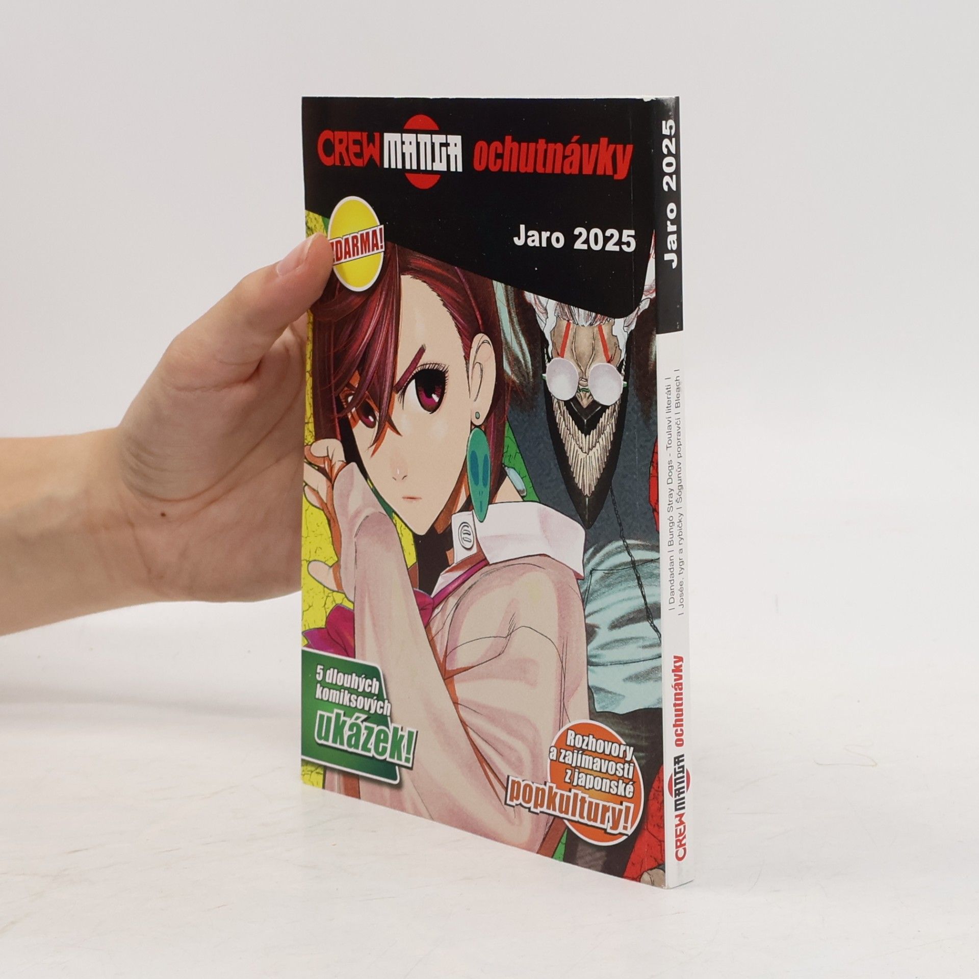 Autorenkollektiv Crew manga ochutnávky. Jaro 2025