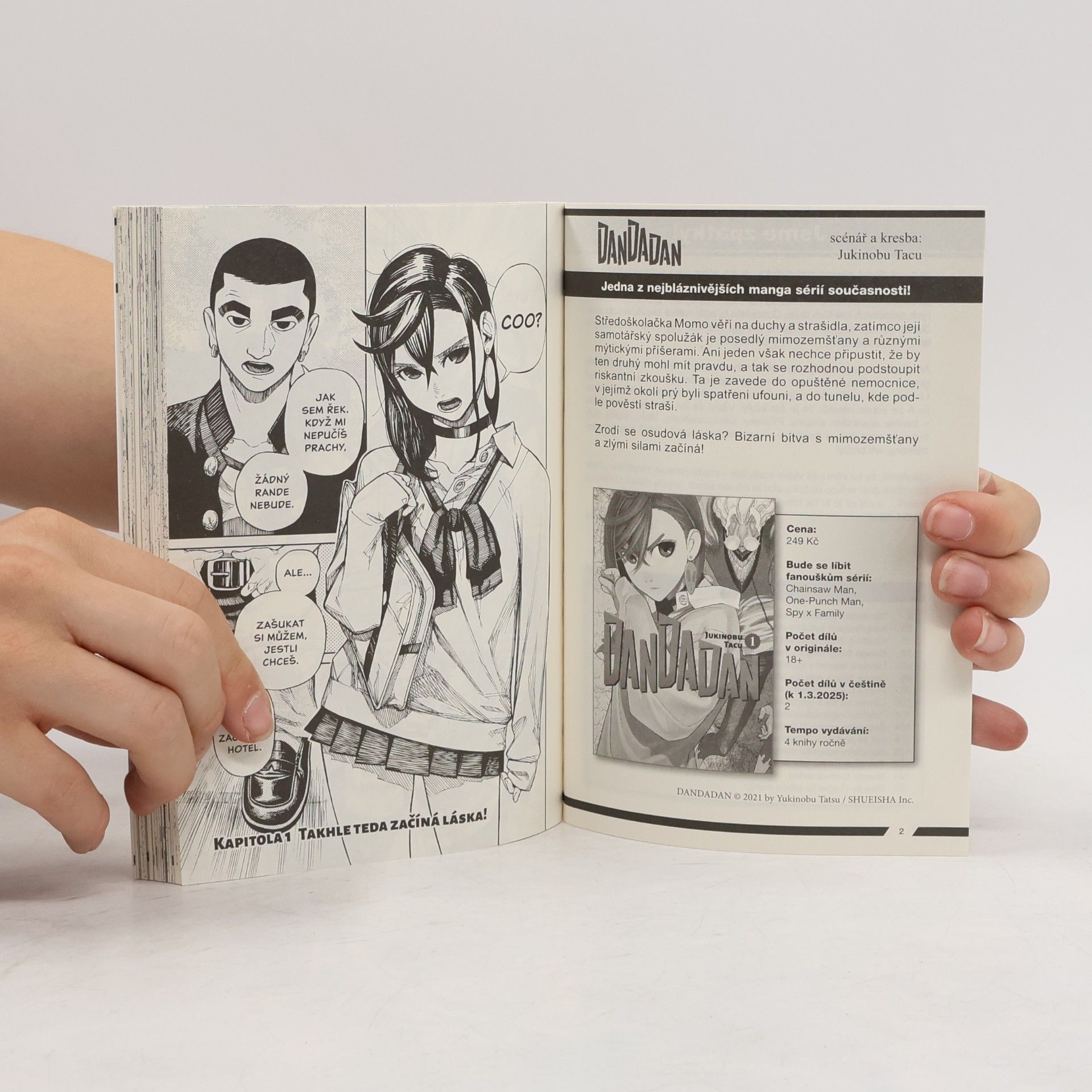 Autorenkollektiv Crew manga ochutnávky. Jaro 2025