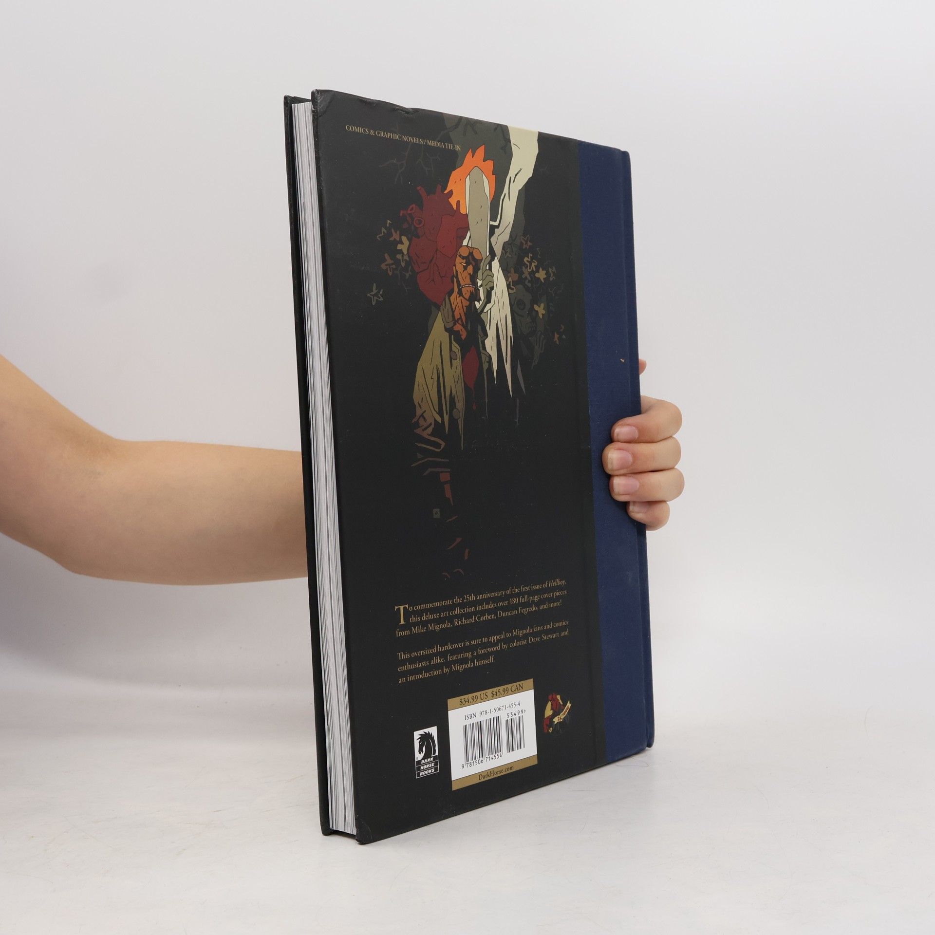Penguin US Hellboy: 25 Years Of Covers