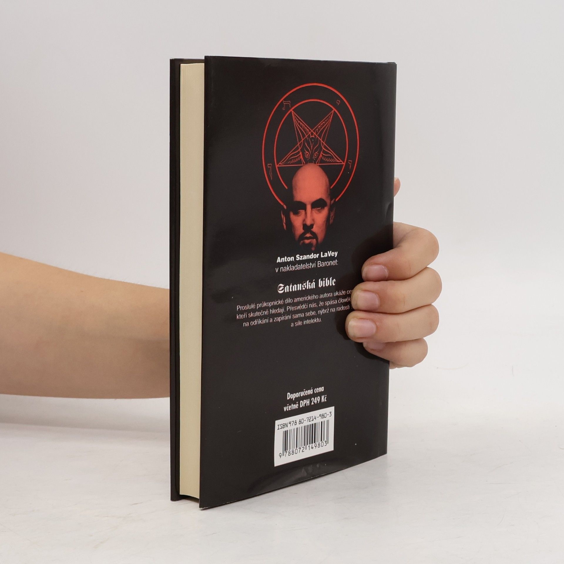 Anton Szandor La Vey Satanská bible