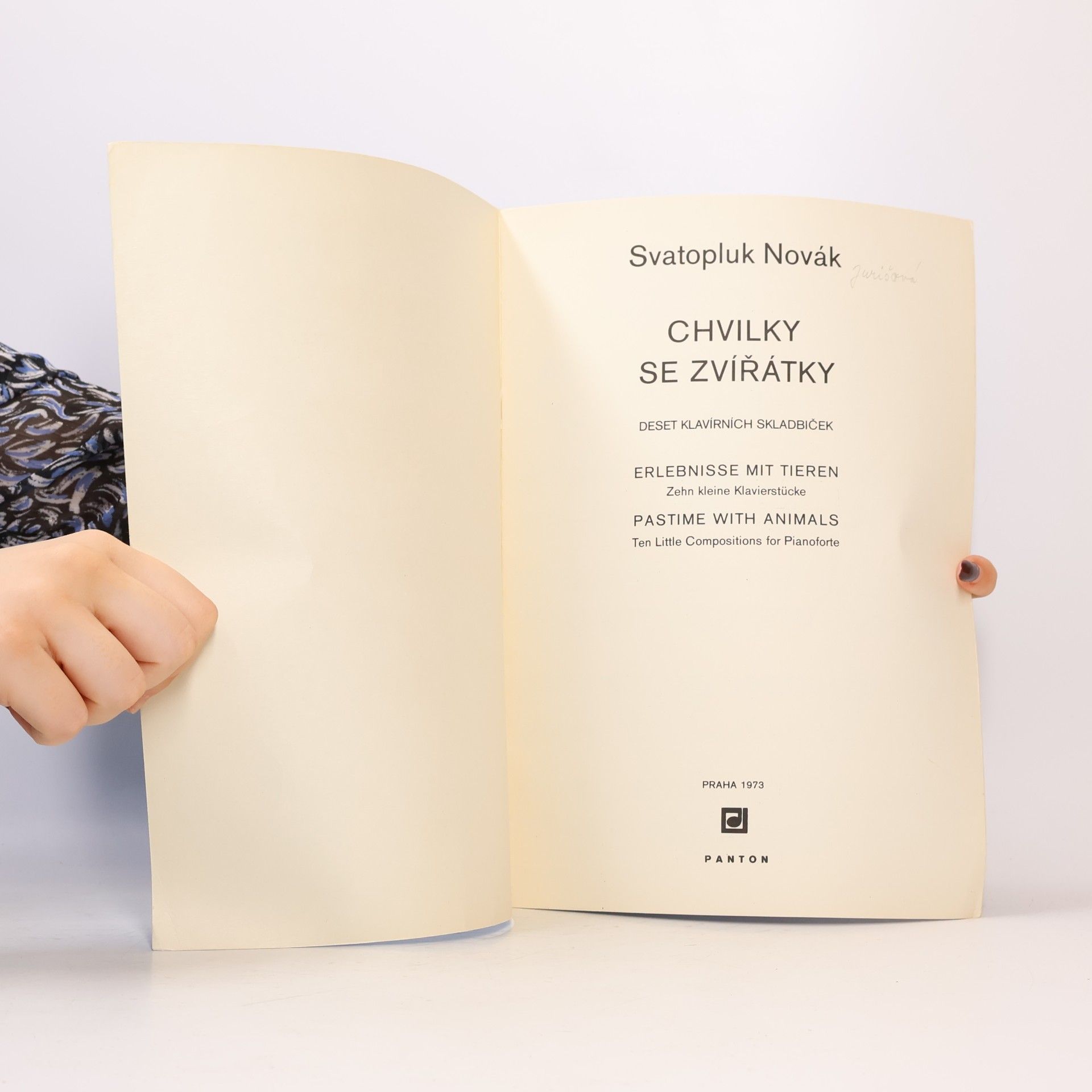 Svatopluk Novák Chvilky se zvířátky