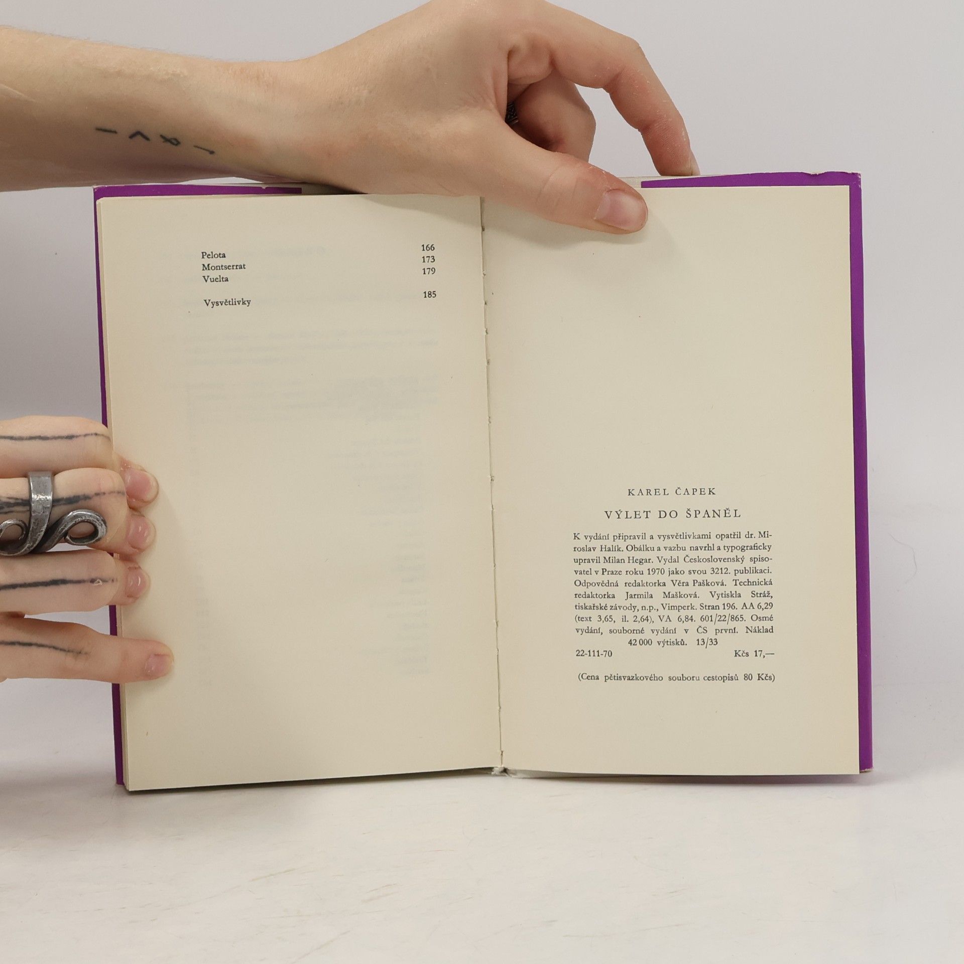 Karel Čapek Výlet do Španěl