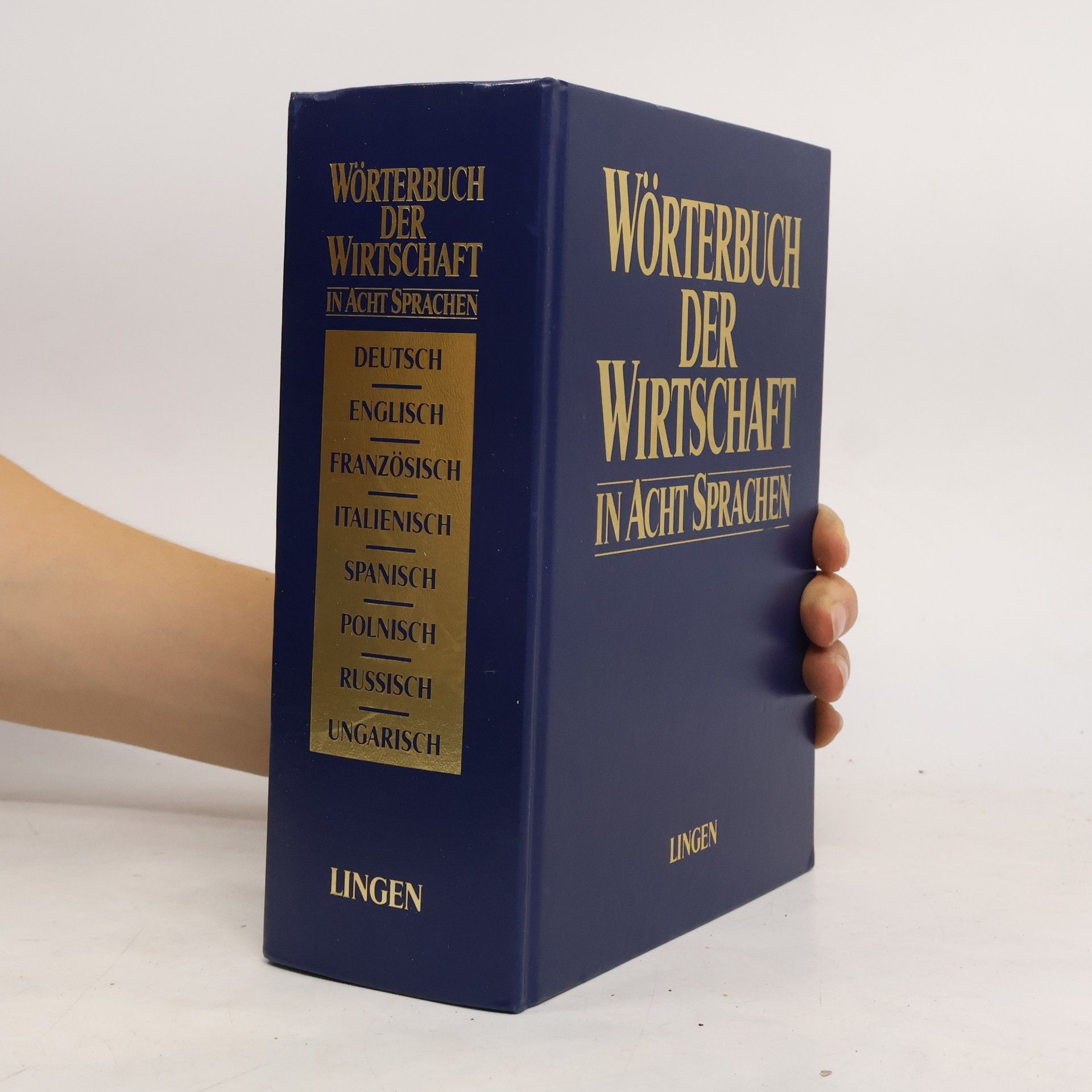 Kolektiv autorů Wörterbuch der Wirtschaft in acht Sprachen