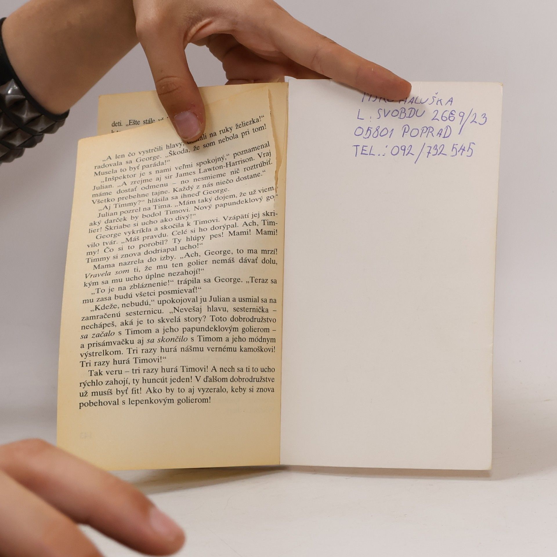 Enid Blyton Päťka na stope záhady