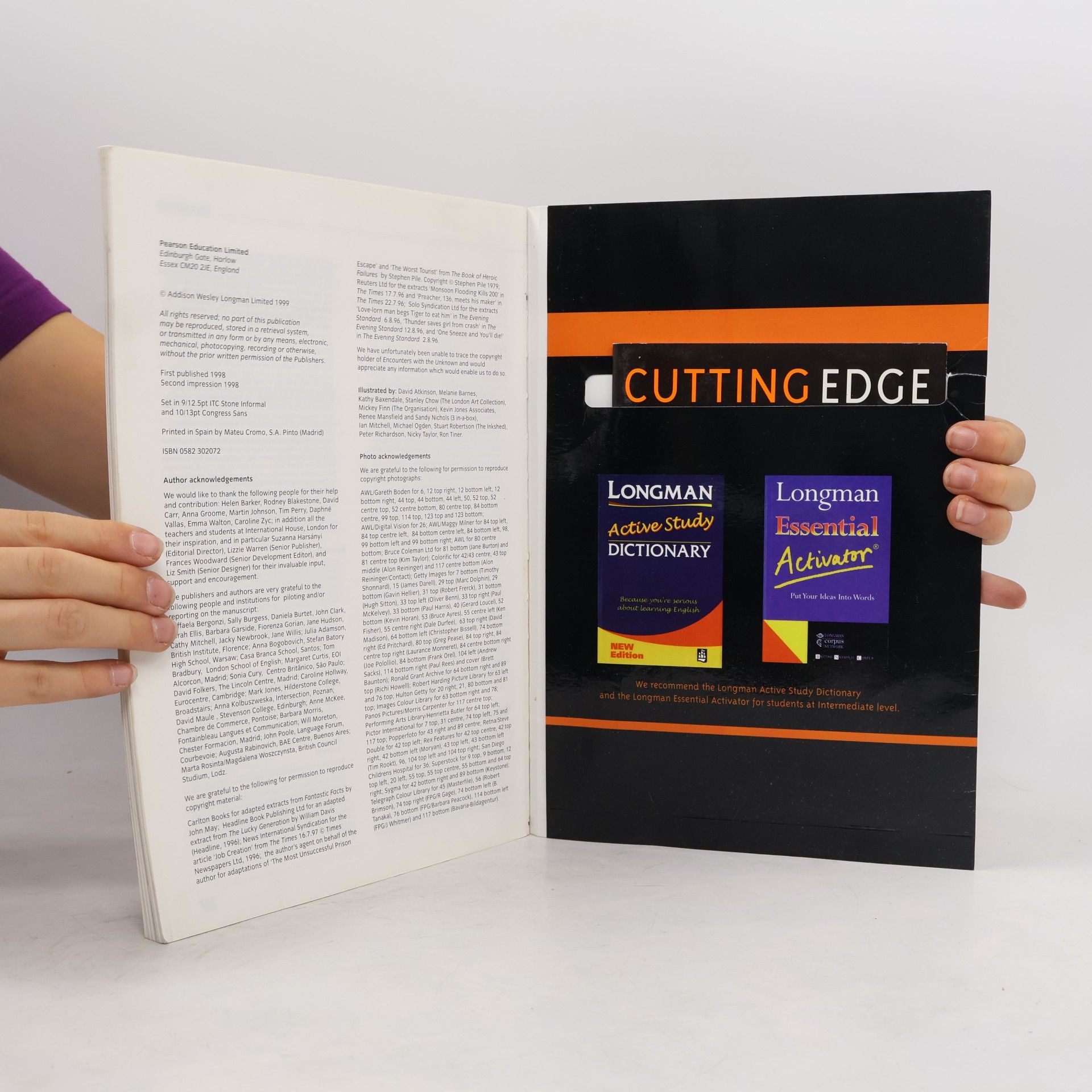 Sarah Cunningham Cutting Edge. Intermediate. Student's Book