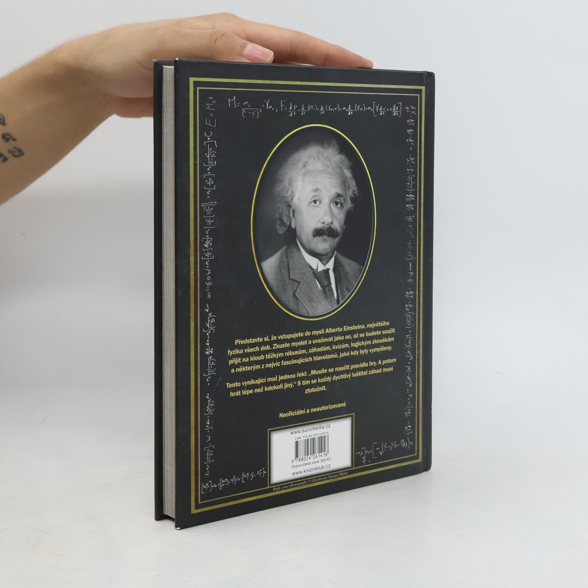 Tim Dedopulos Hádanky a hlavolamy Alberta Einsteina : "relativně" obtížné hádanky a hlavolamy inspirované velkým vědcem
