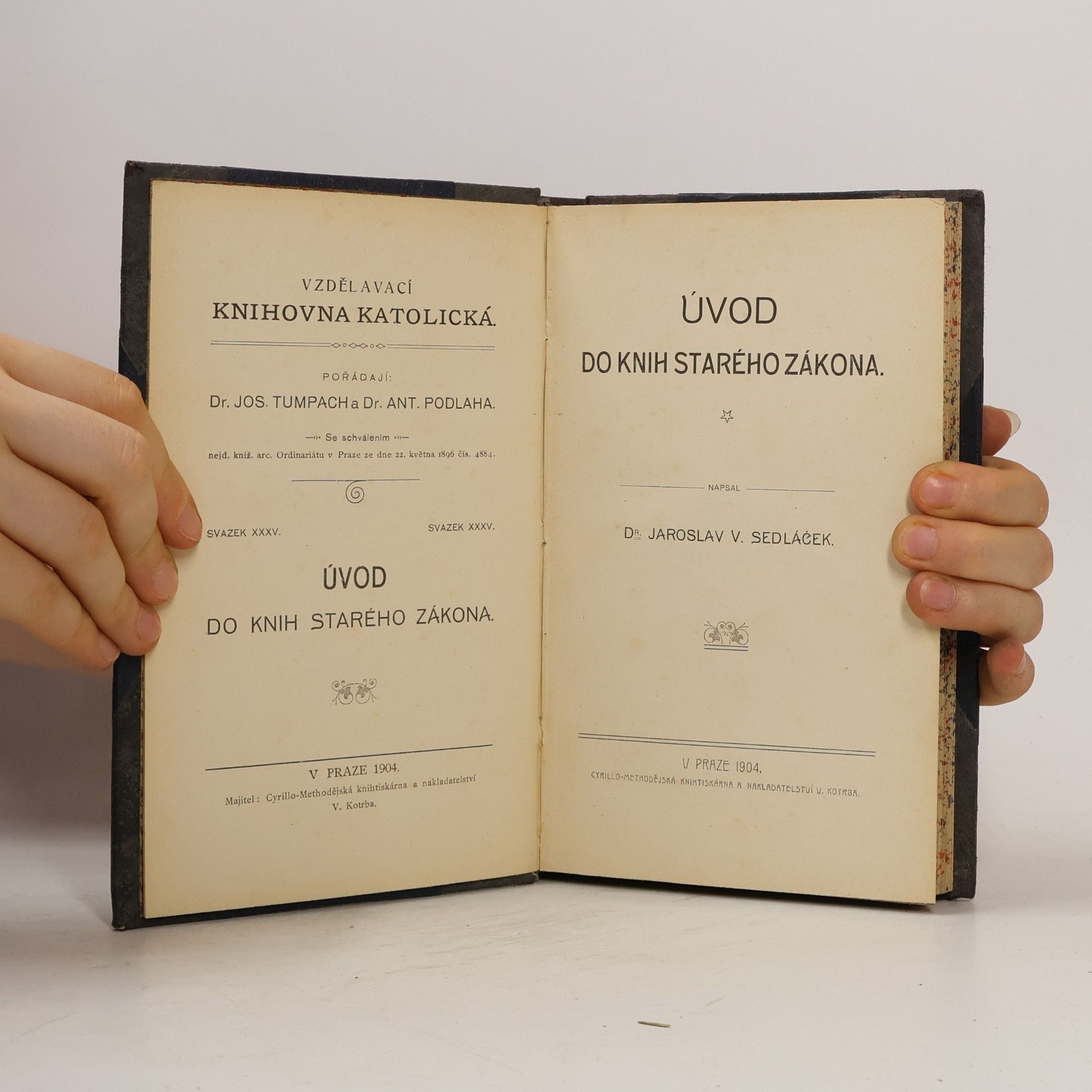 Jaroslav V. Sedláček Stručný úvod do kníh Starého zákona