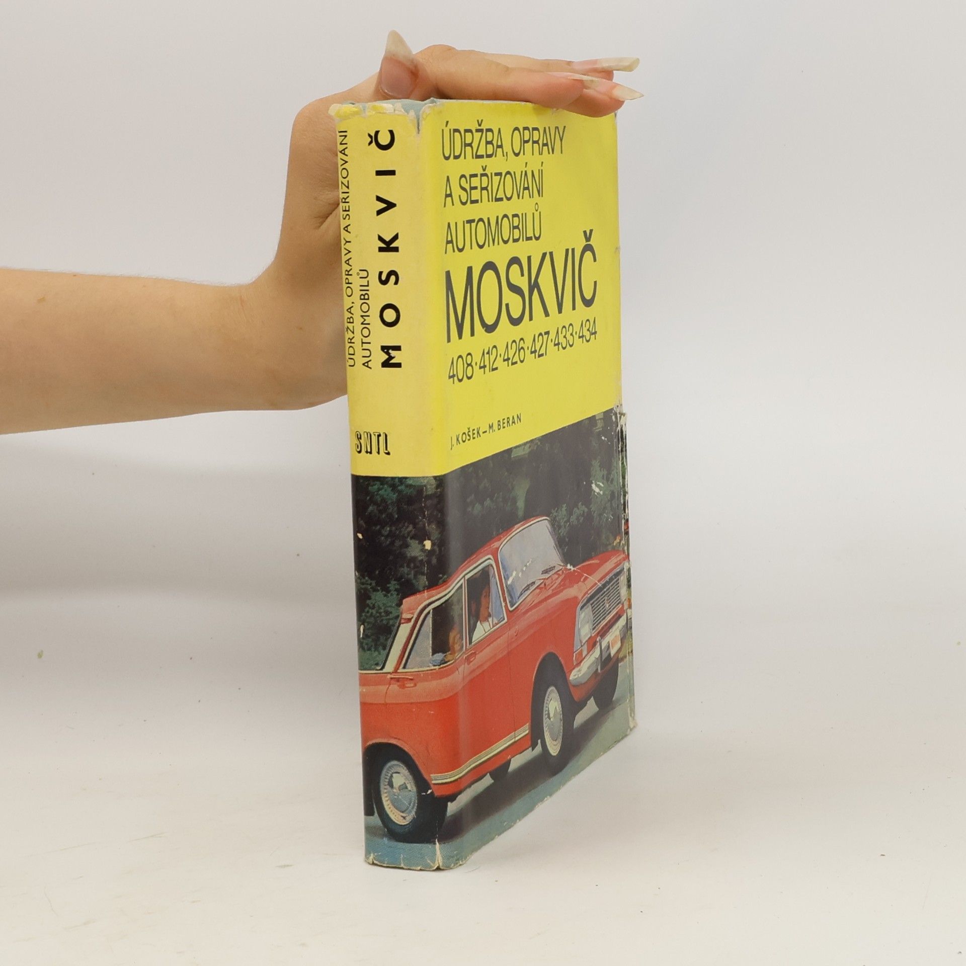 Jiří Kosek Údržba, opravy a seřizování automobilů Moskvič: 408, 412, 426, 427, 433, 434