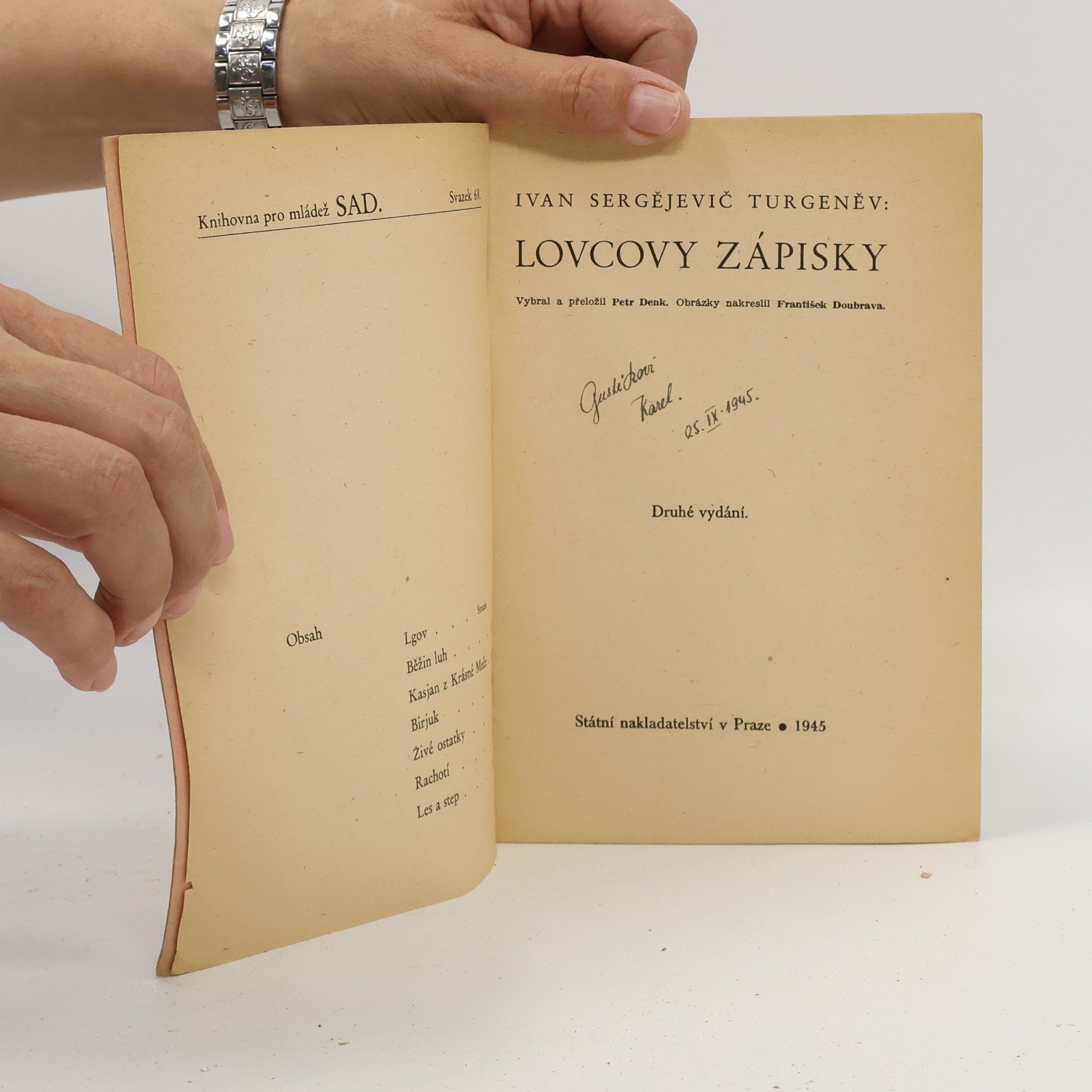 Ivan Sergejevič Turgenev Lovcovy zápisky