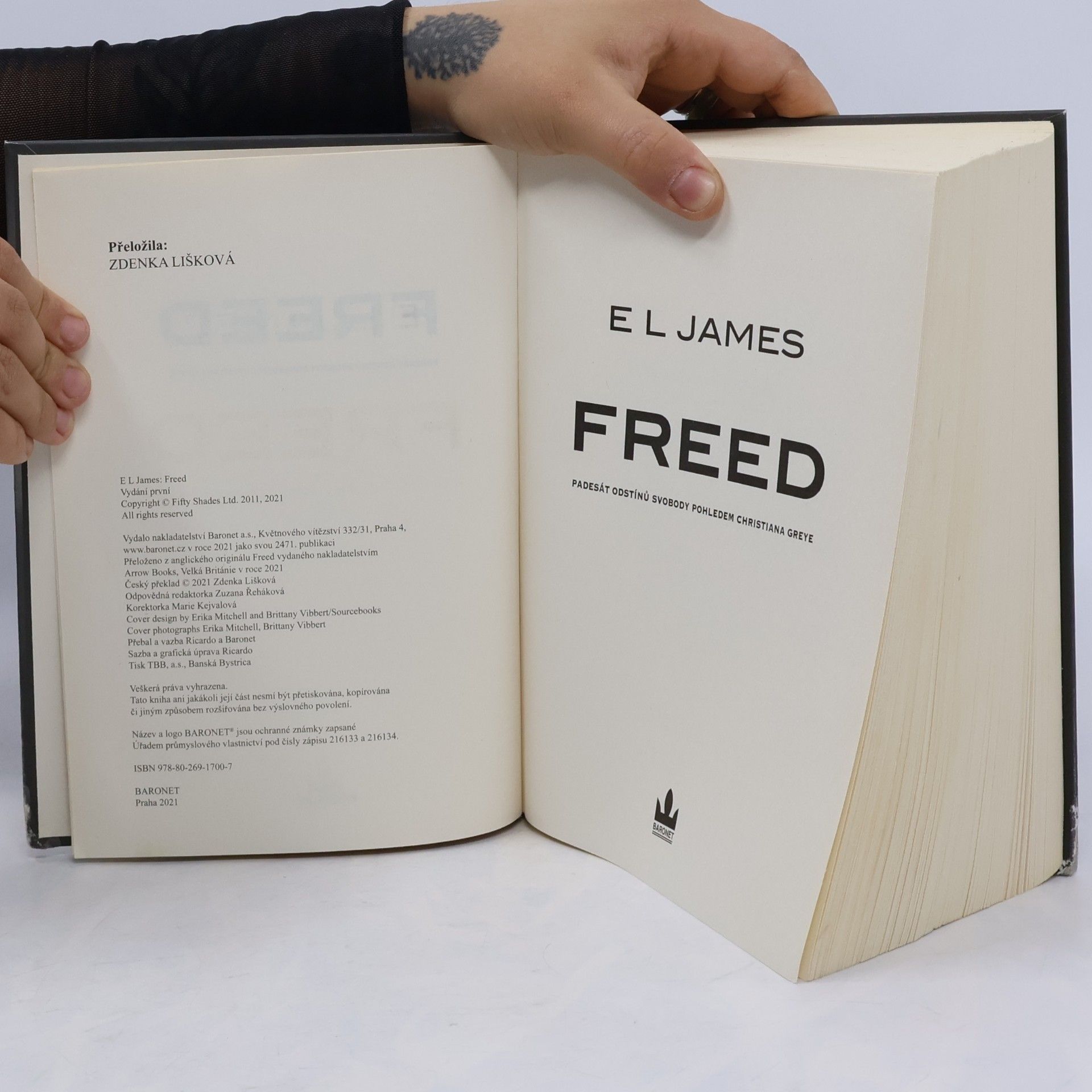 E. L. James Freed. Padesát odstínů svobody pohledem Christiana Greye