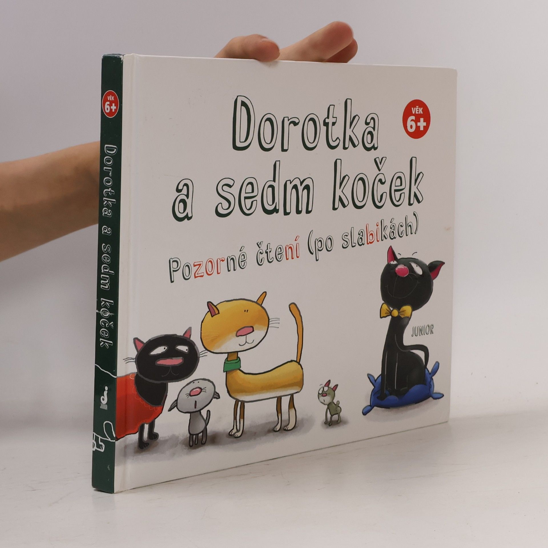 Zenon Wiewiurka Dorotka a sedm koček : pozorné čtení (po slabikách)